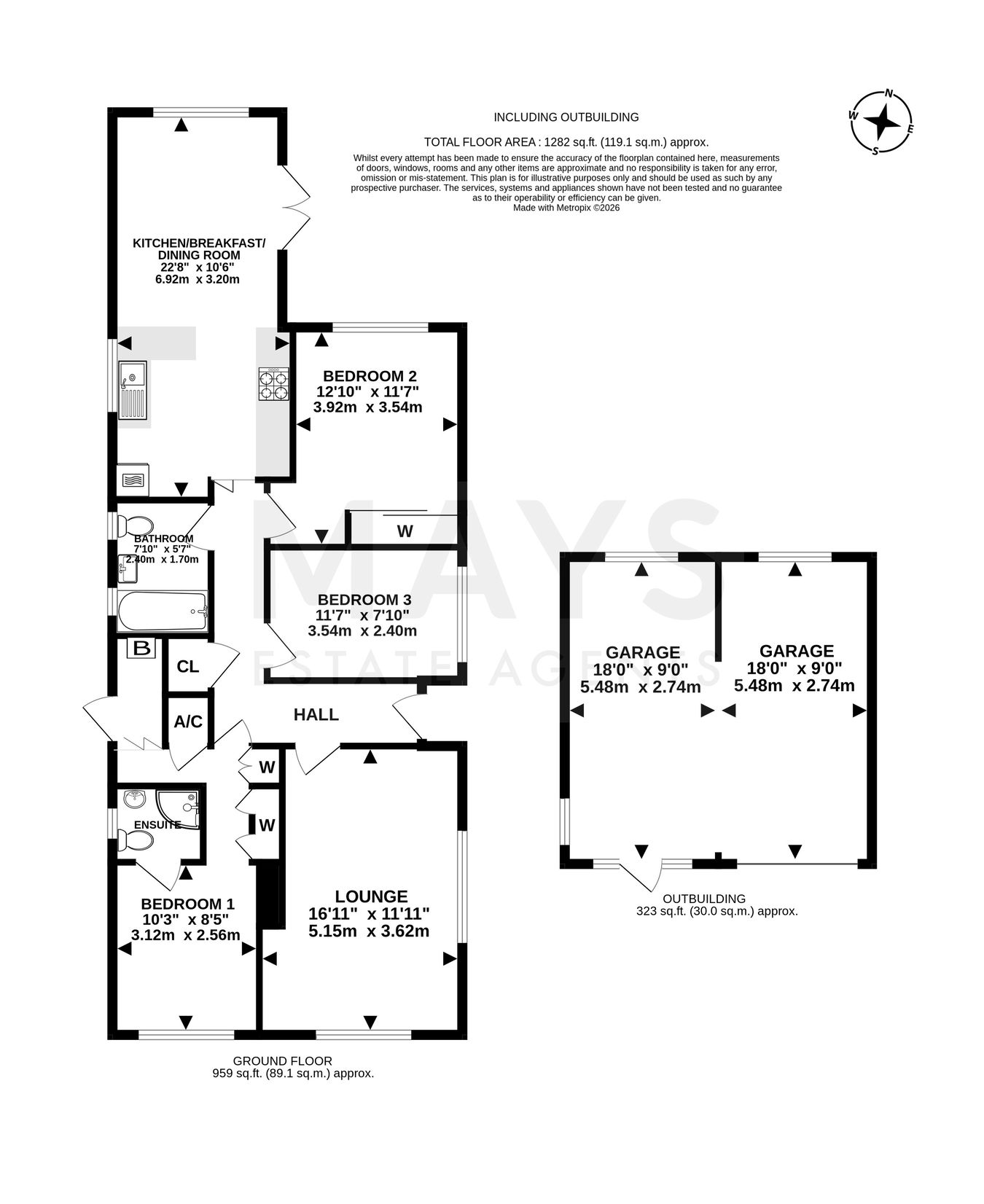 49, Wren Crescent, Coy Pond floorplan