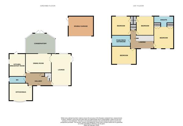 Rowan House, Folly Chase, Hockley floorplan