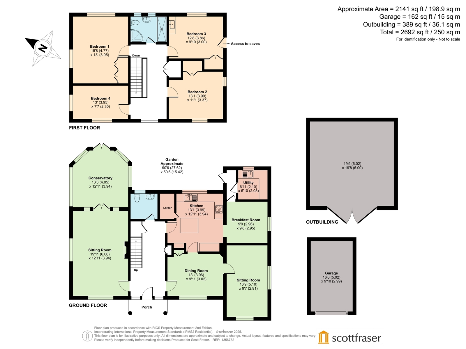 Netherfield,, Hinksey Hill, Oxford floorplan
