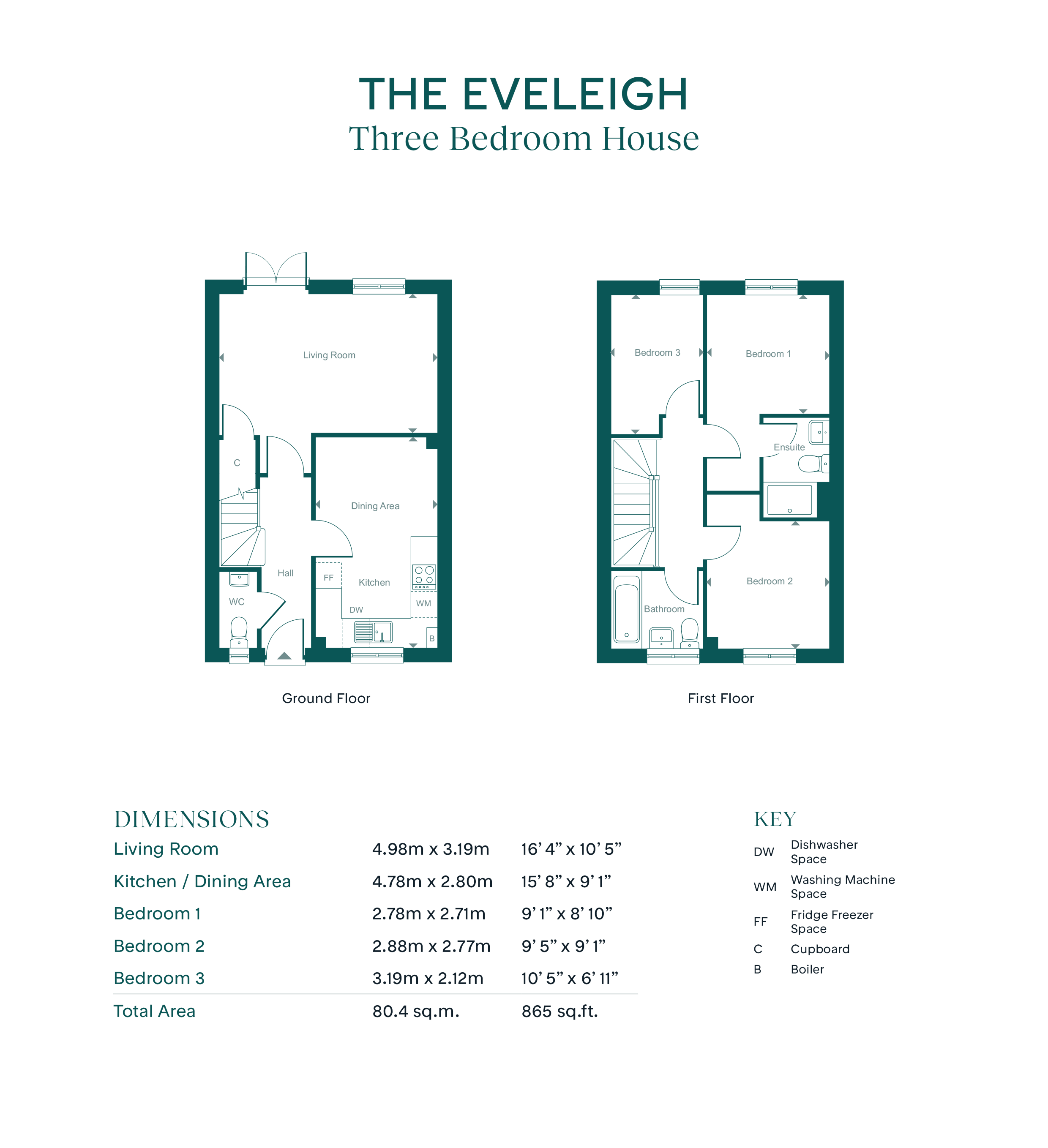19 Snetterton Drive - Eveleigh RL, Leaf Living at Bucklers Park, Crowthorne, RG45, Crowthorne floorplan