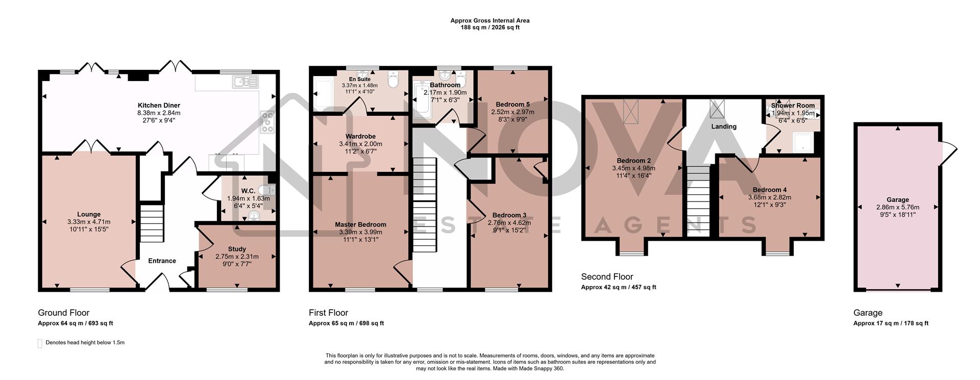28, Lynchets Road, Luton floorplan