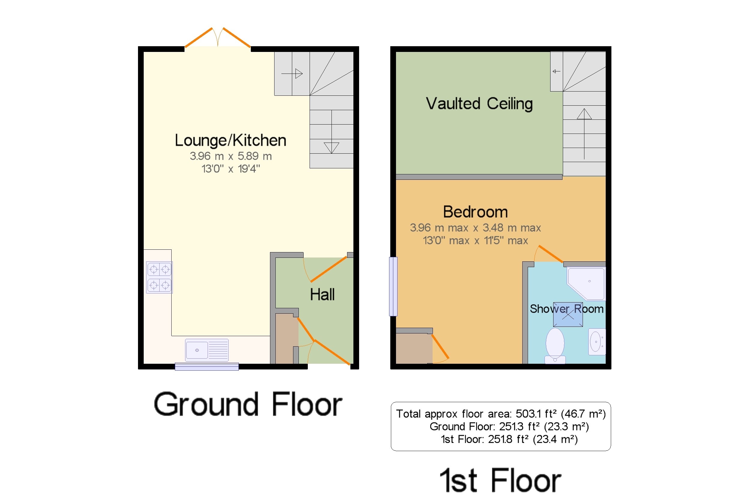 21 Peninsula Cottages,, Staitheway Road, Norwich floorplan