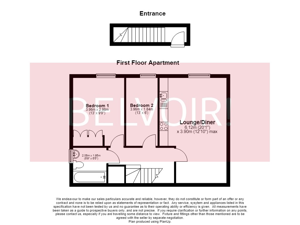 20, Hatfield Close, Corby floorplan