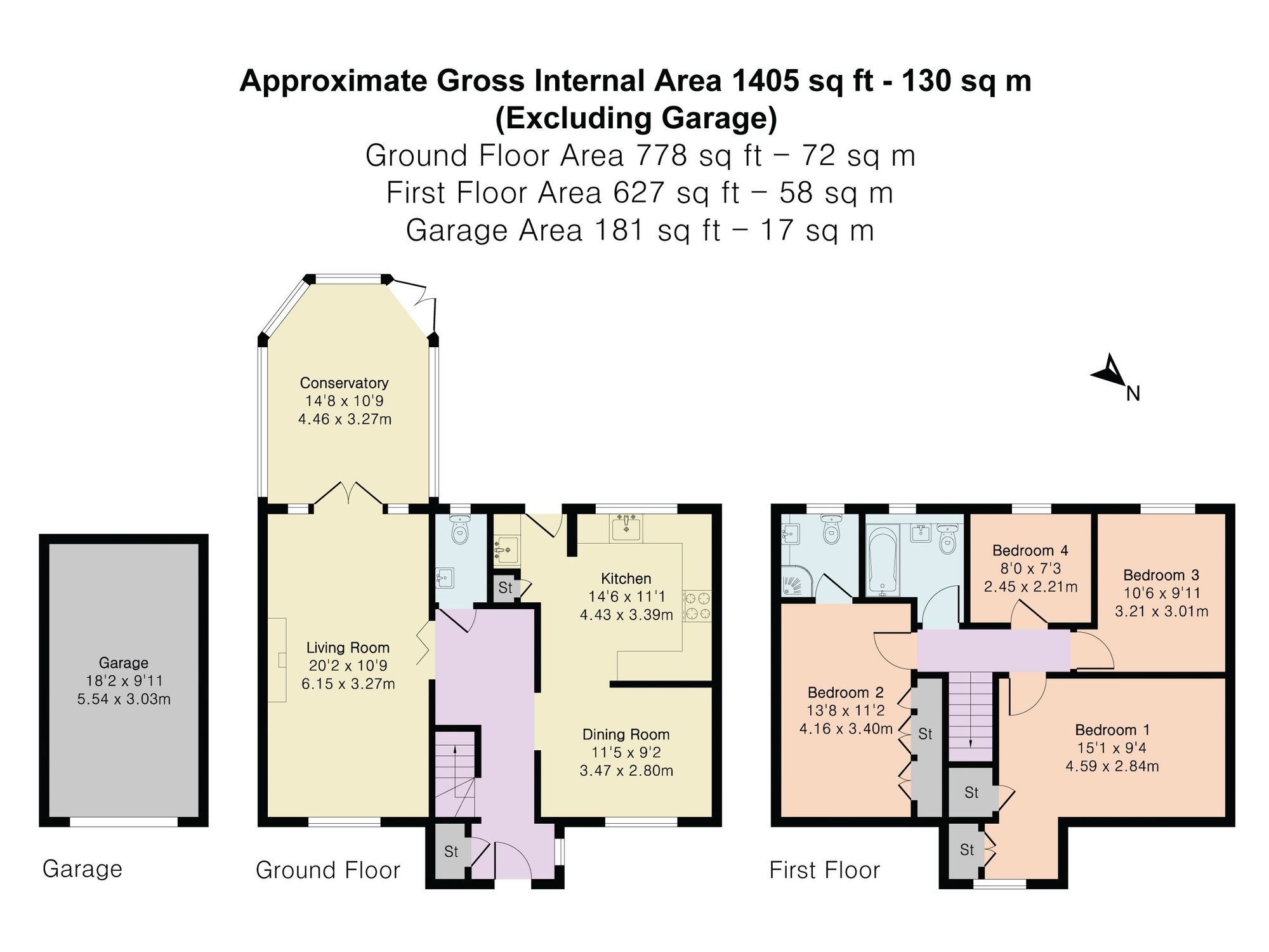 24 Granary End, Ely floorplan