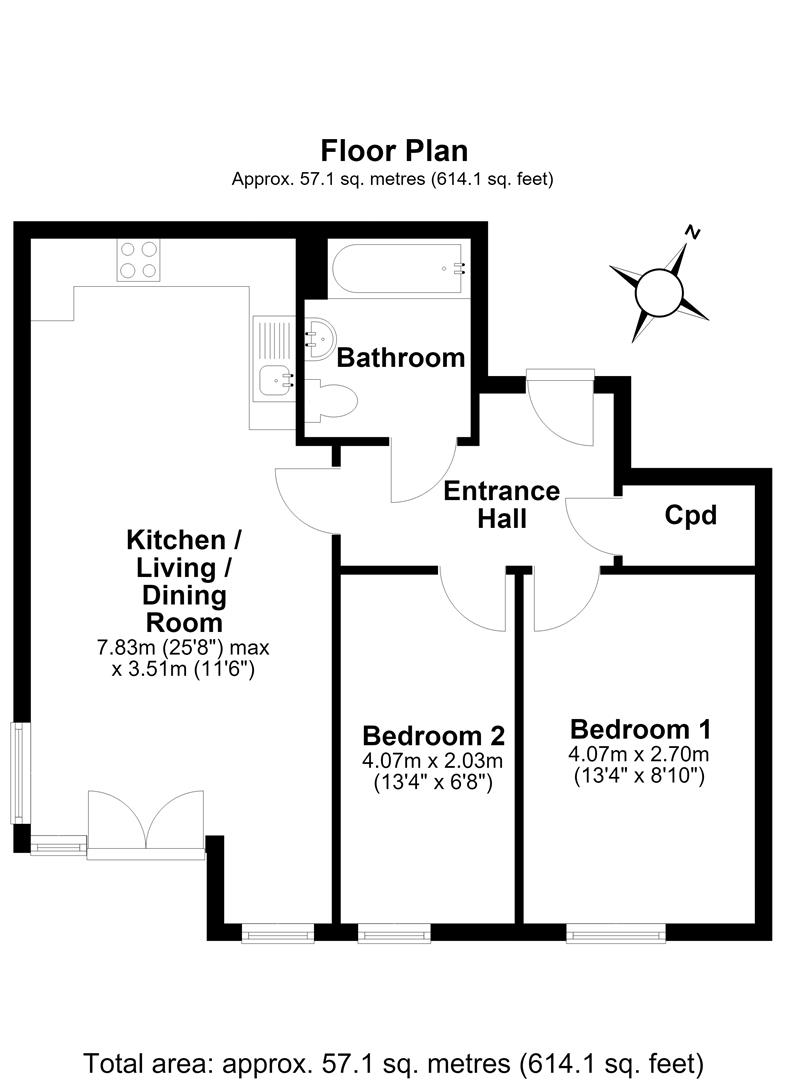 6, Maltings Close, Cambridge floorplan