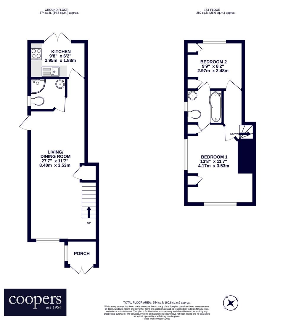 73A, Cromwell Road, Hayes floorplan