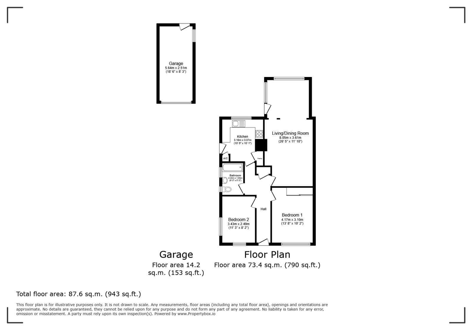 5, Alma Close, Gloucestershire floorplan