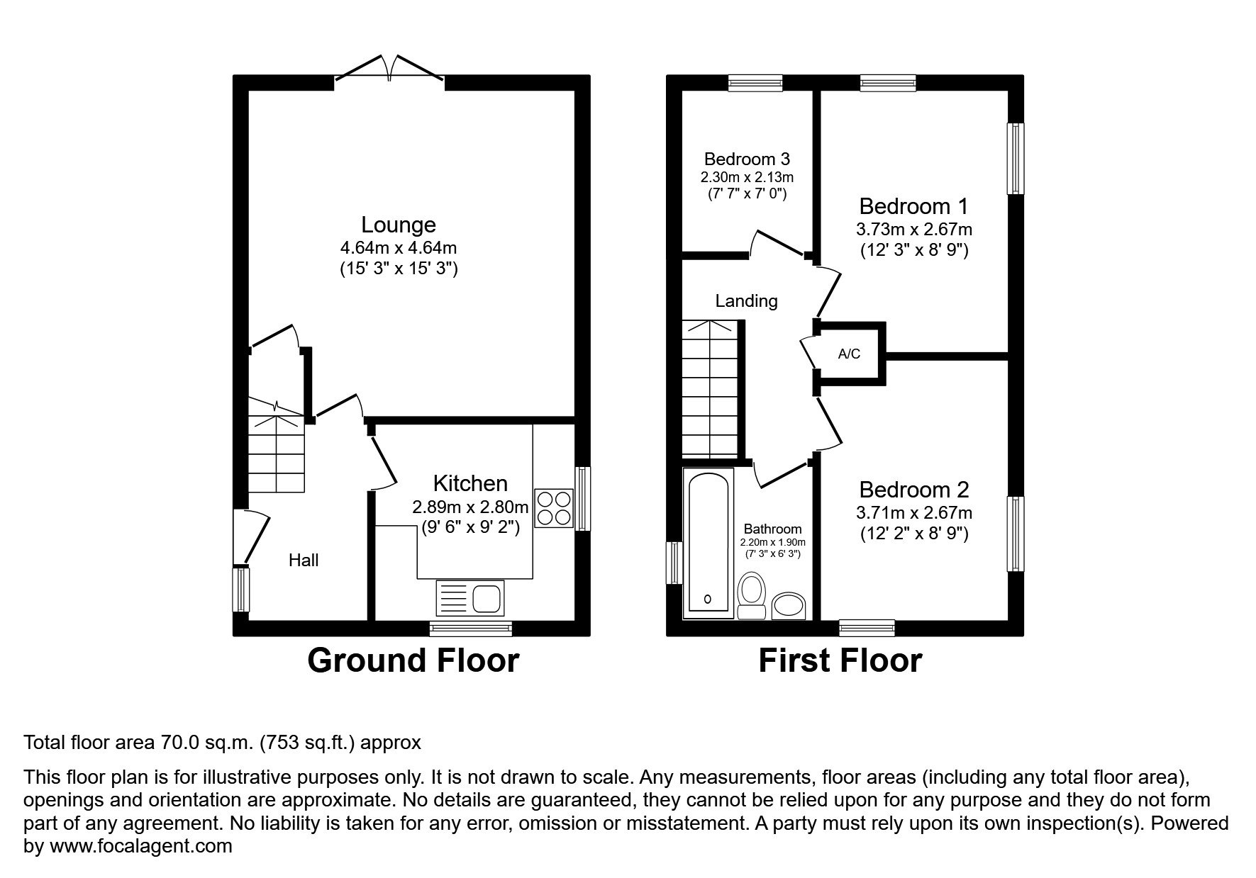 Flat 131, Lexington Building, London floorplan