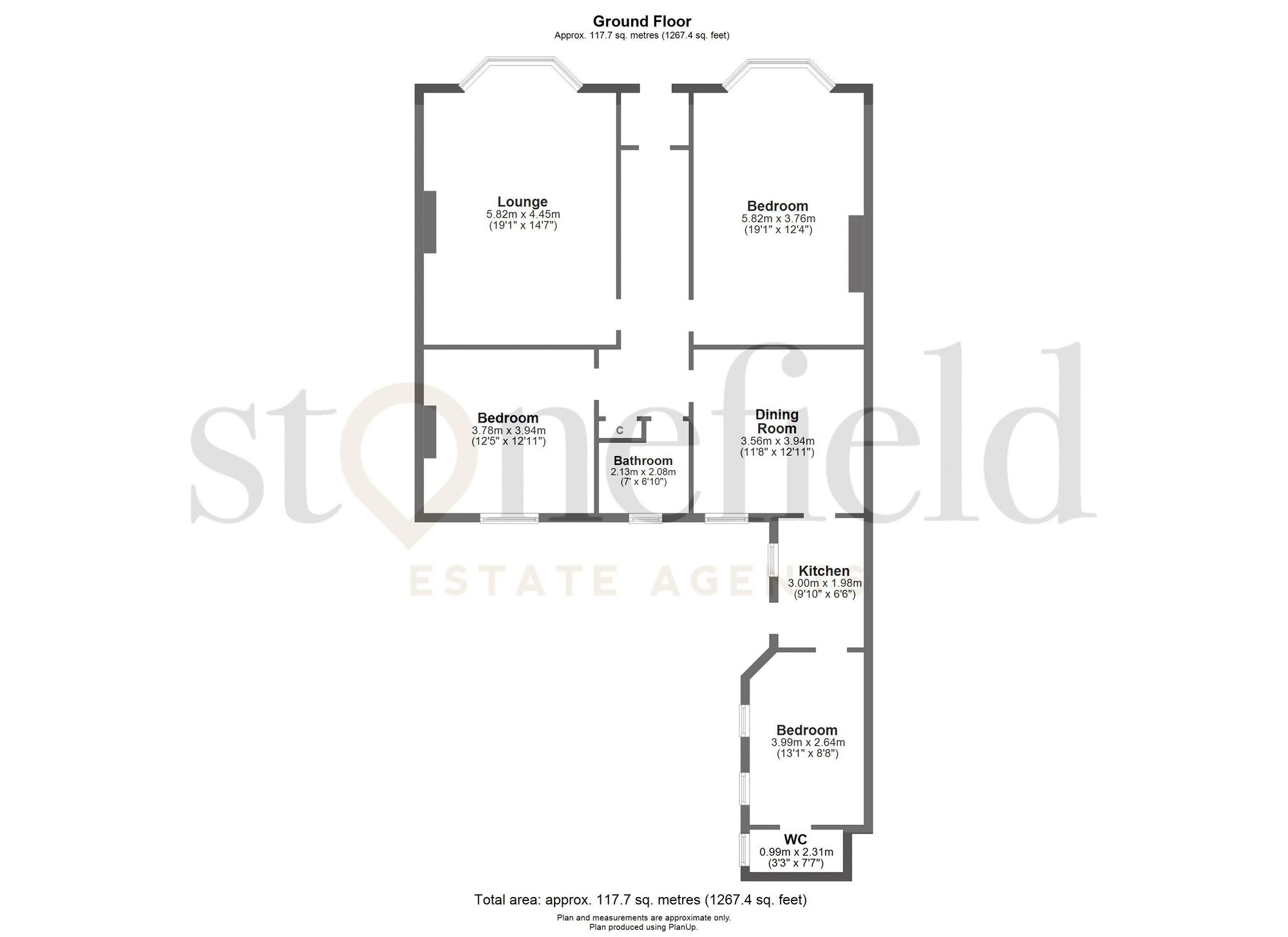 18, Prestwick Road, Ayr, KA8 floorplan