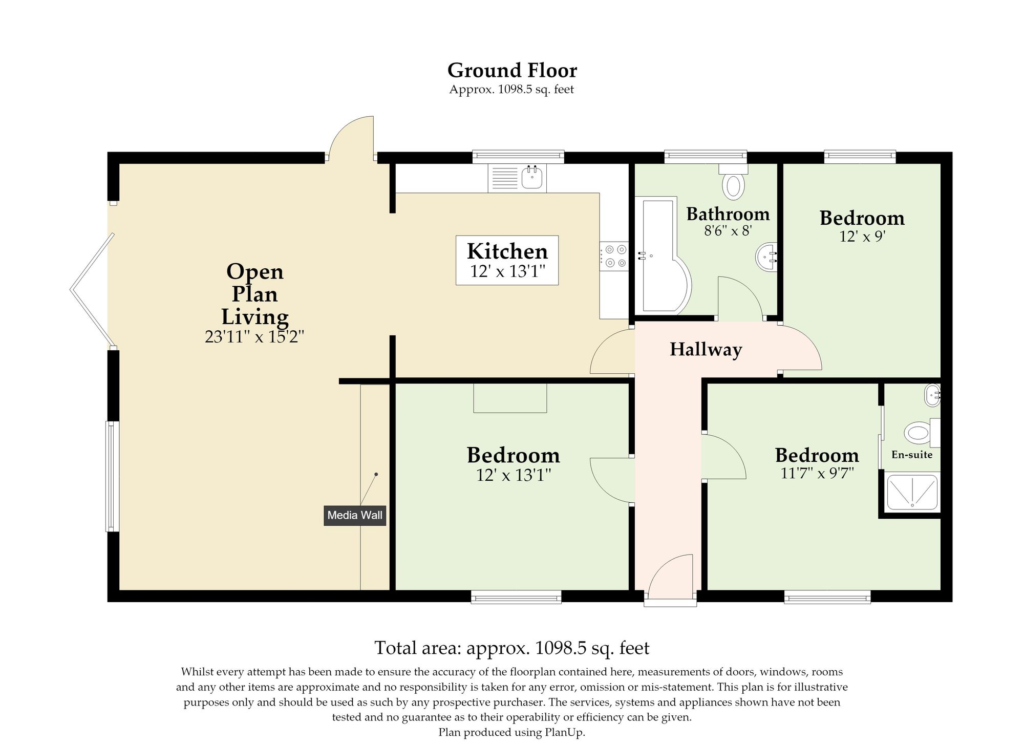 Byways The Smea, Norwich floorplan