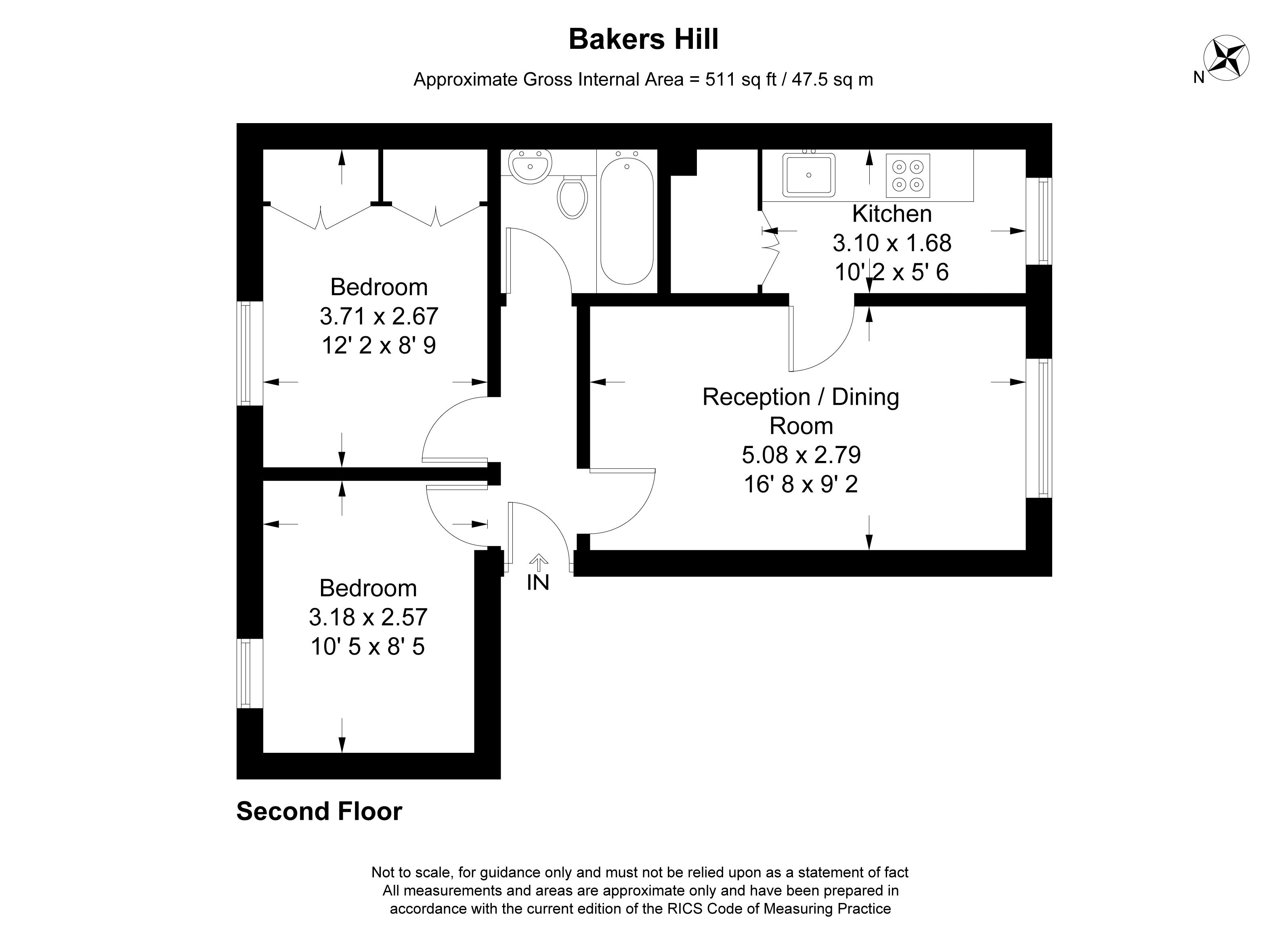 2 bed flat for sale in Bakers Hill, Riverside Clapton E5 Zoopla