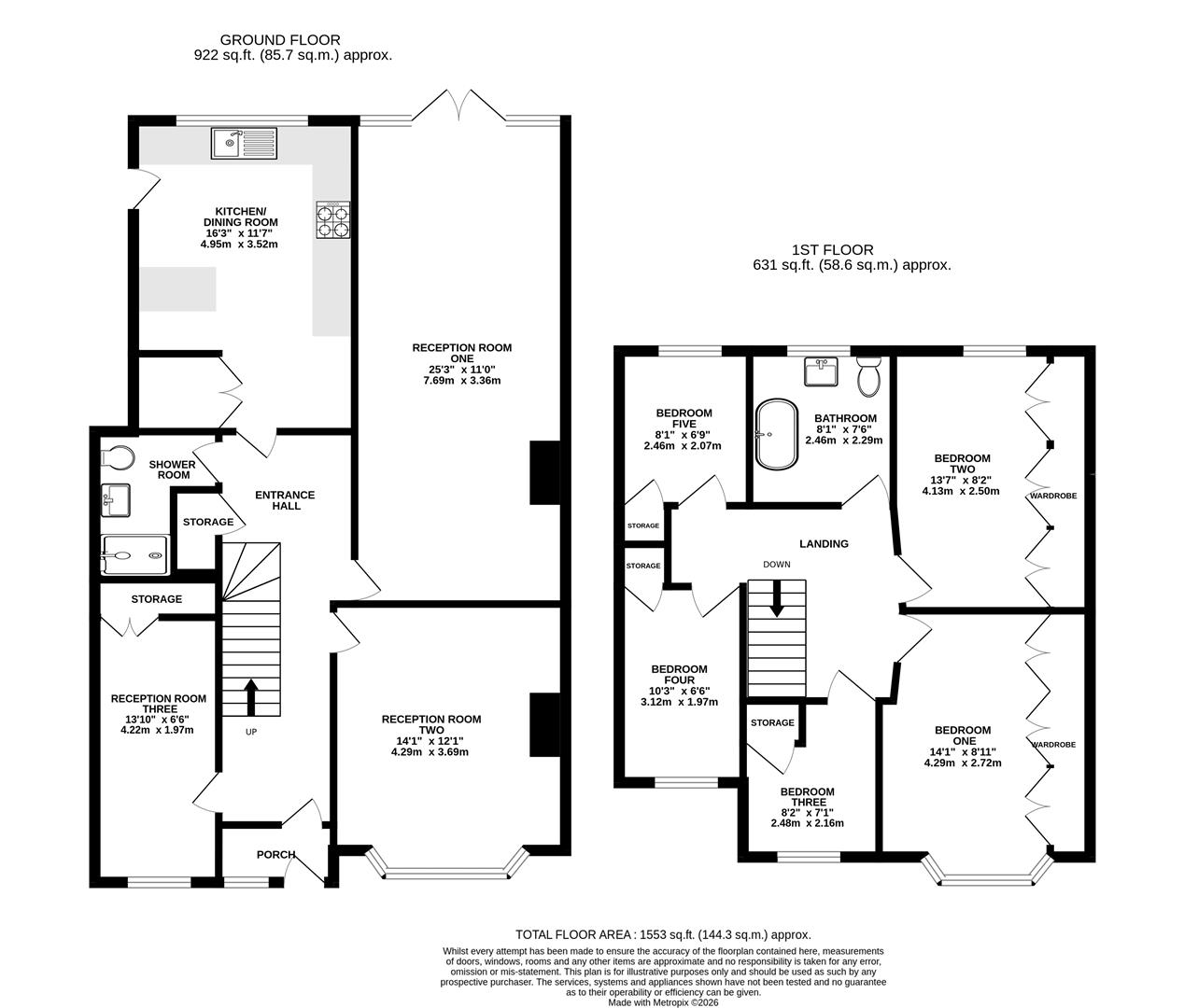 12, Hyland Close, Hornchurch floorplan