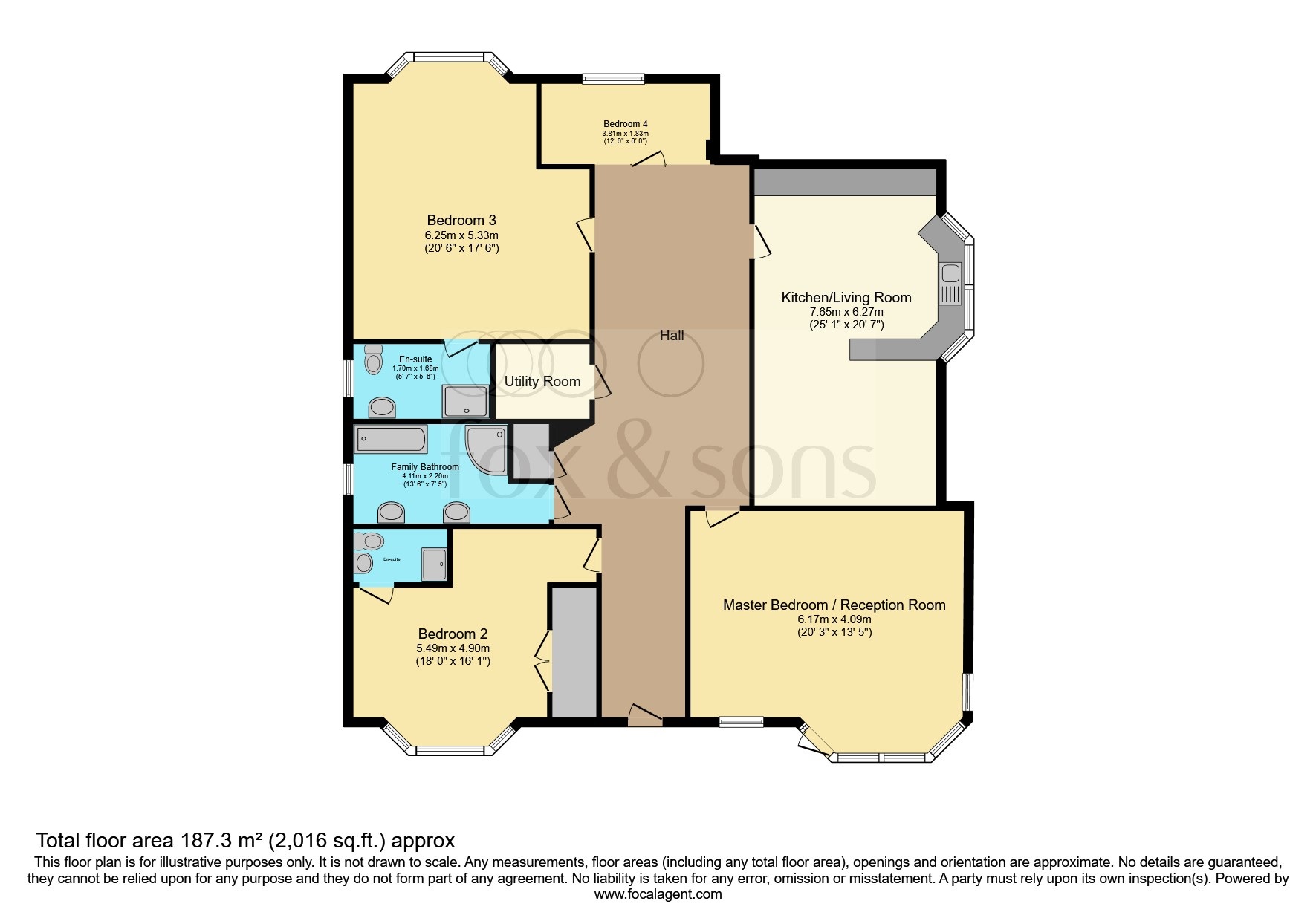 15, South Cliff floorplan