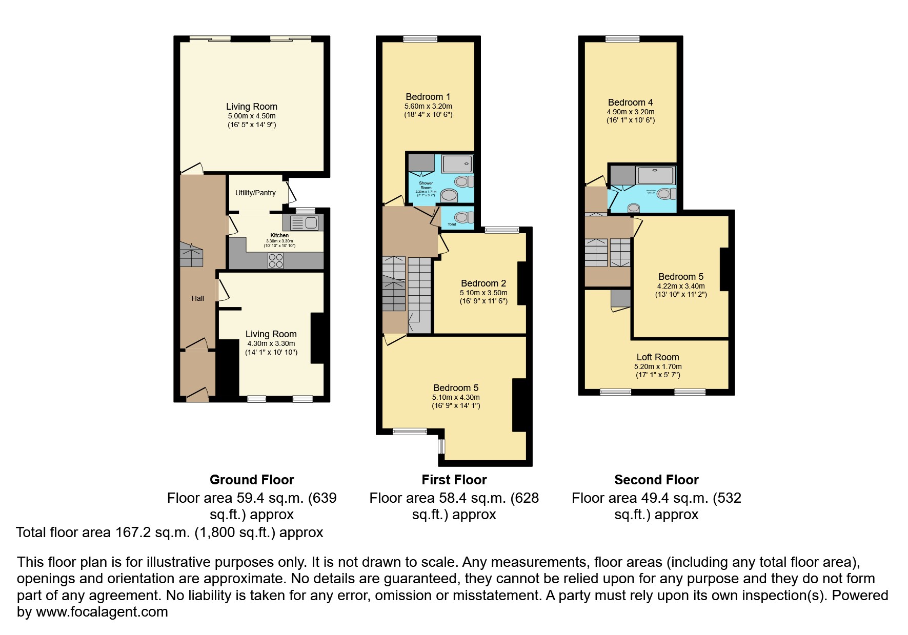 Studland Road, London, SE26 floorplan