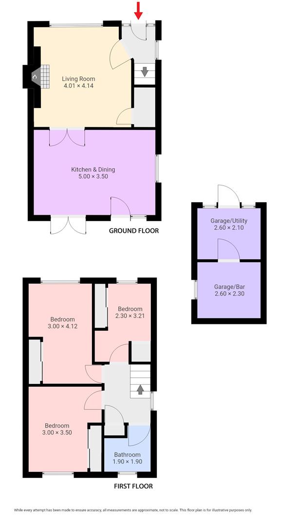 14, Mossgiel Terrace, Glasgow floorplan
