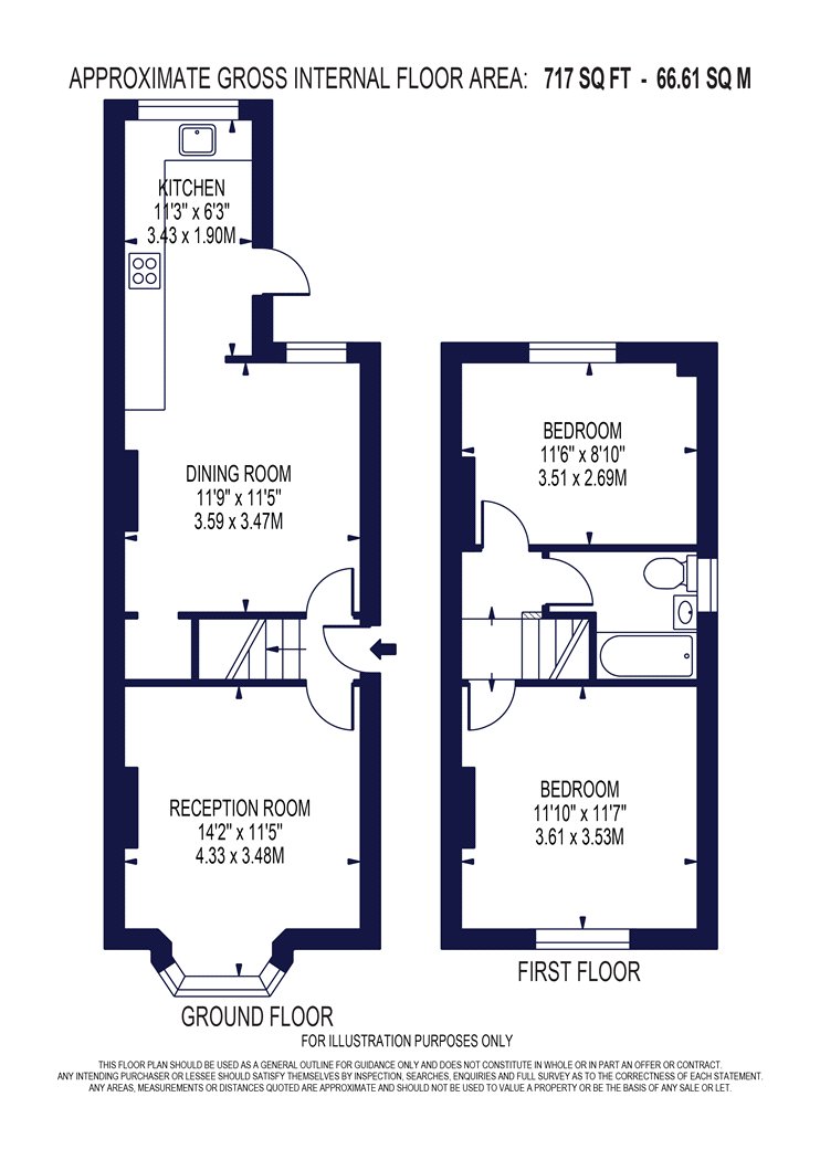 43, Thayers Farm Road, Beckenham floorplan