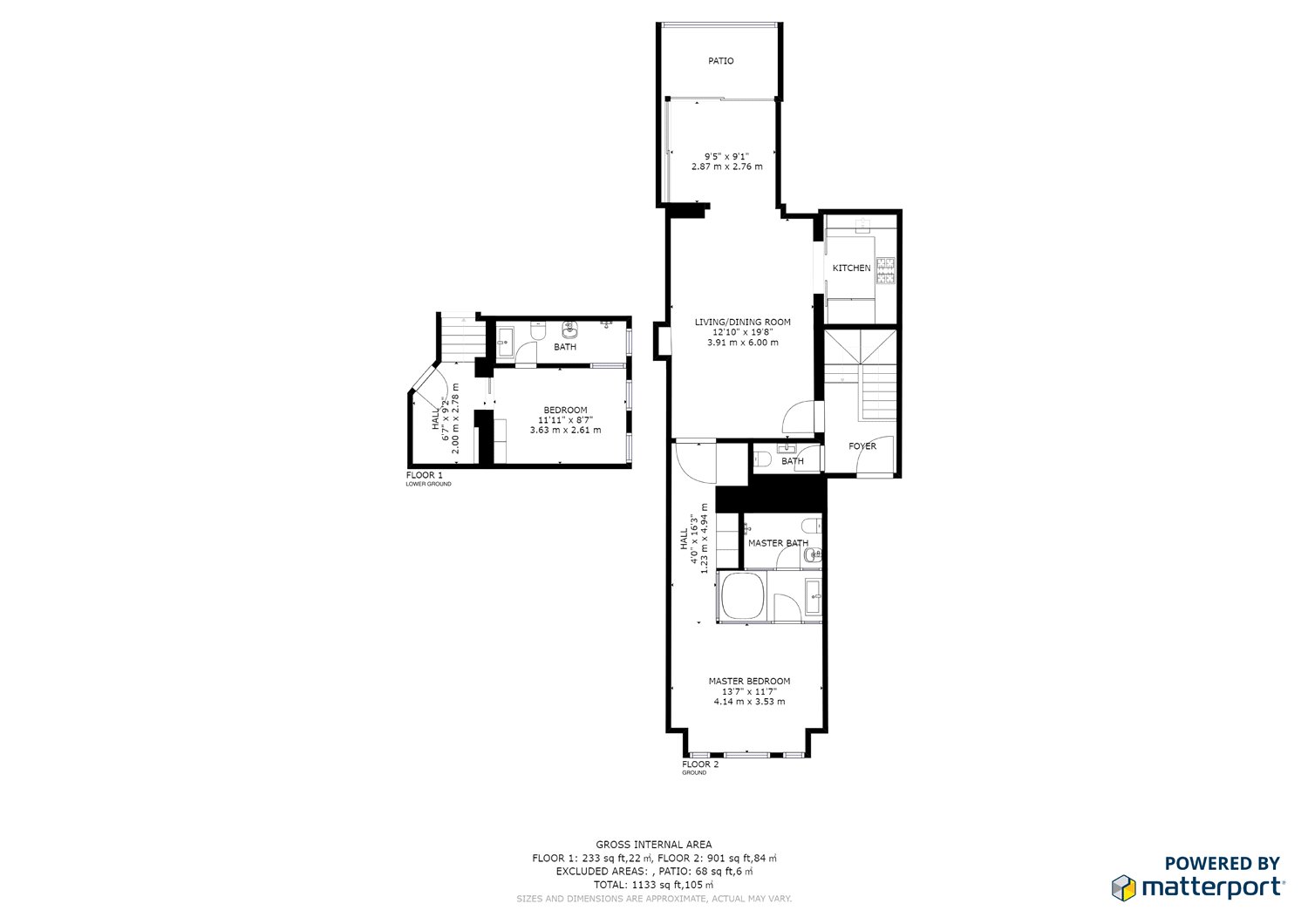 2 Bedrooms Flat to rent in West End Lane, West Hampstead NW6