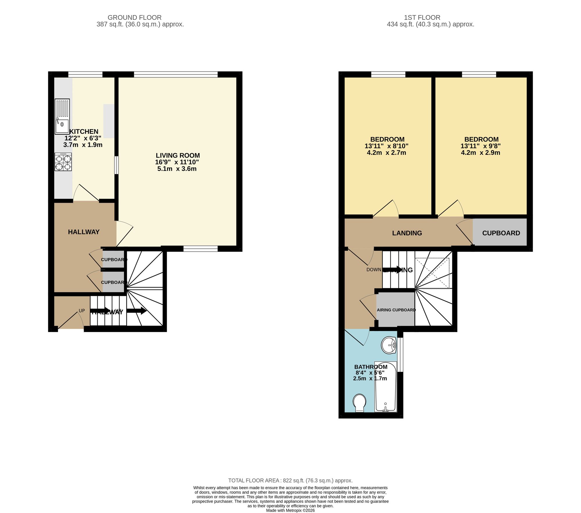 Trinity Court, Taunton floorplan