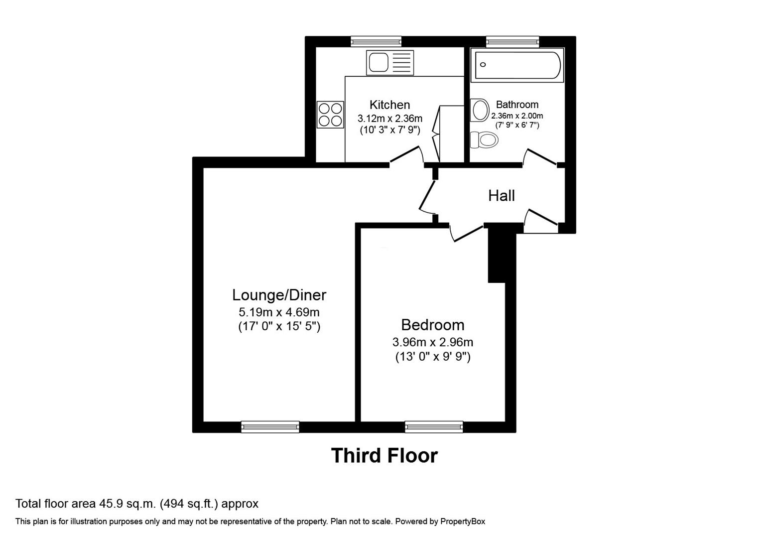 Ascot Court, Aldershot GU11, 1 bedroom flat to rent 67468535 PrimeLocation