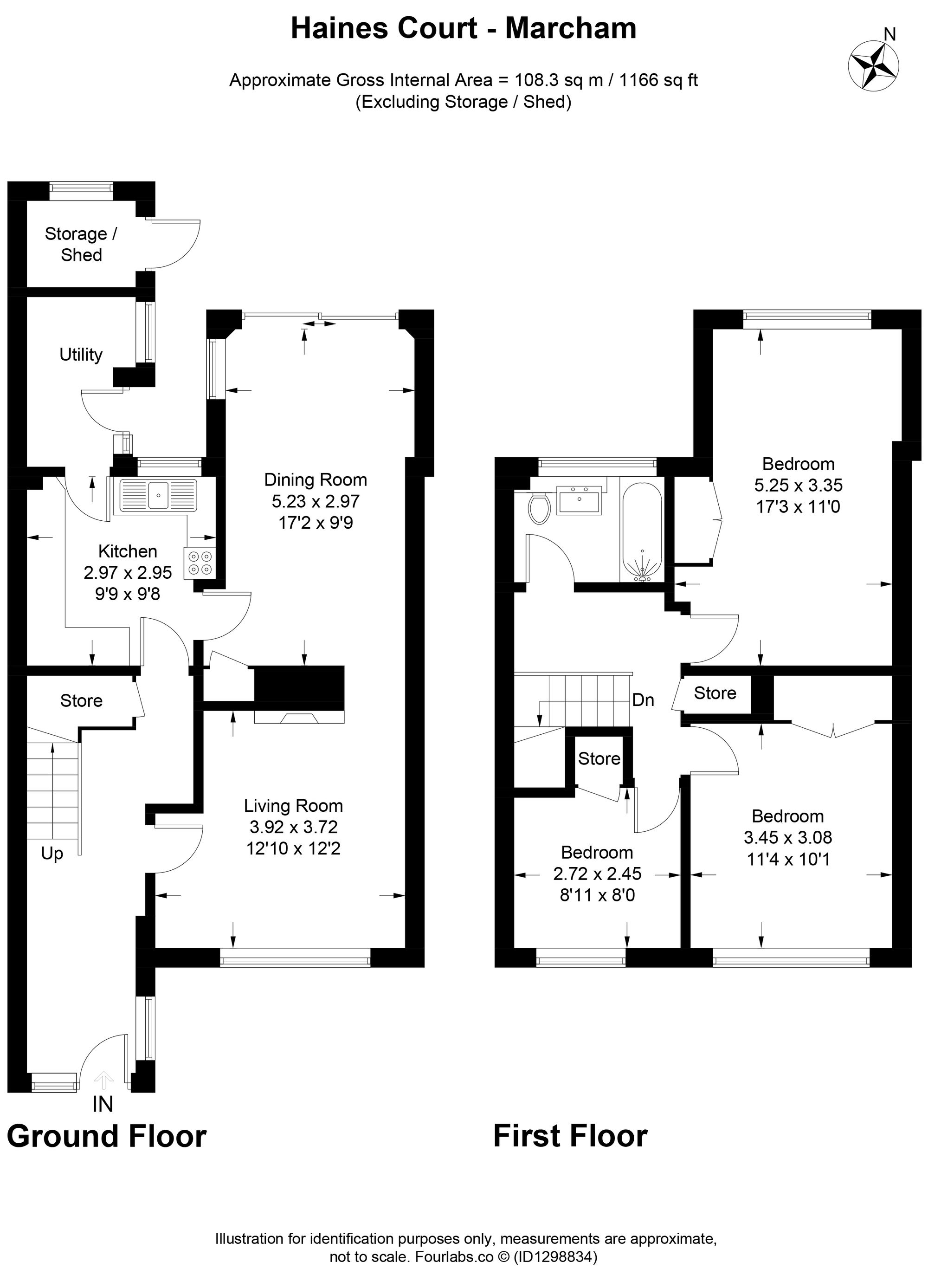24 Haines Court, Abingdon floorplan