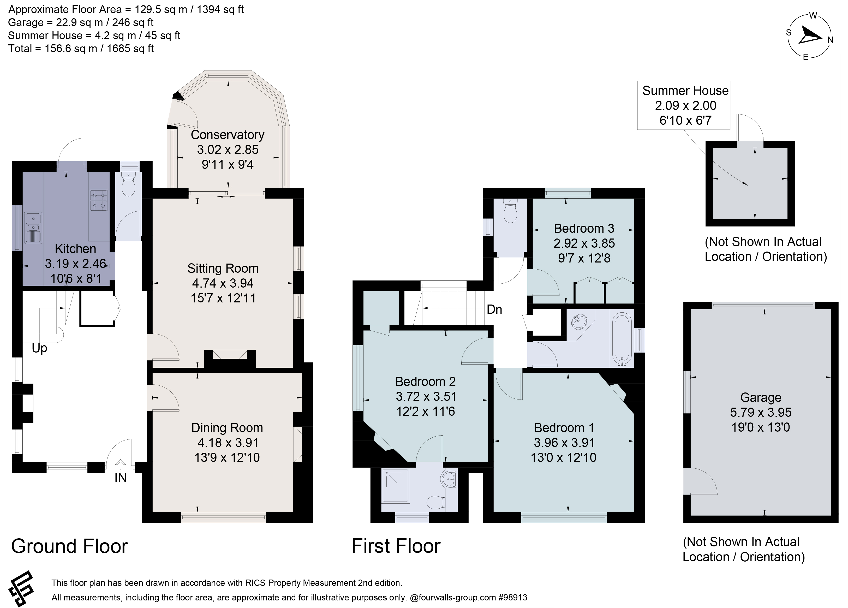23, Stevenson Crescent, Dorset floorplan