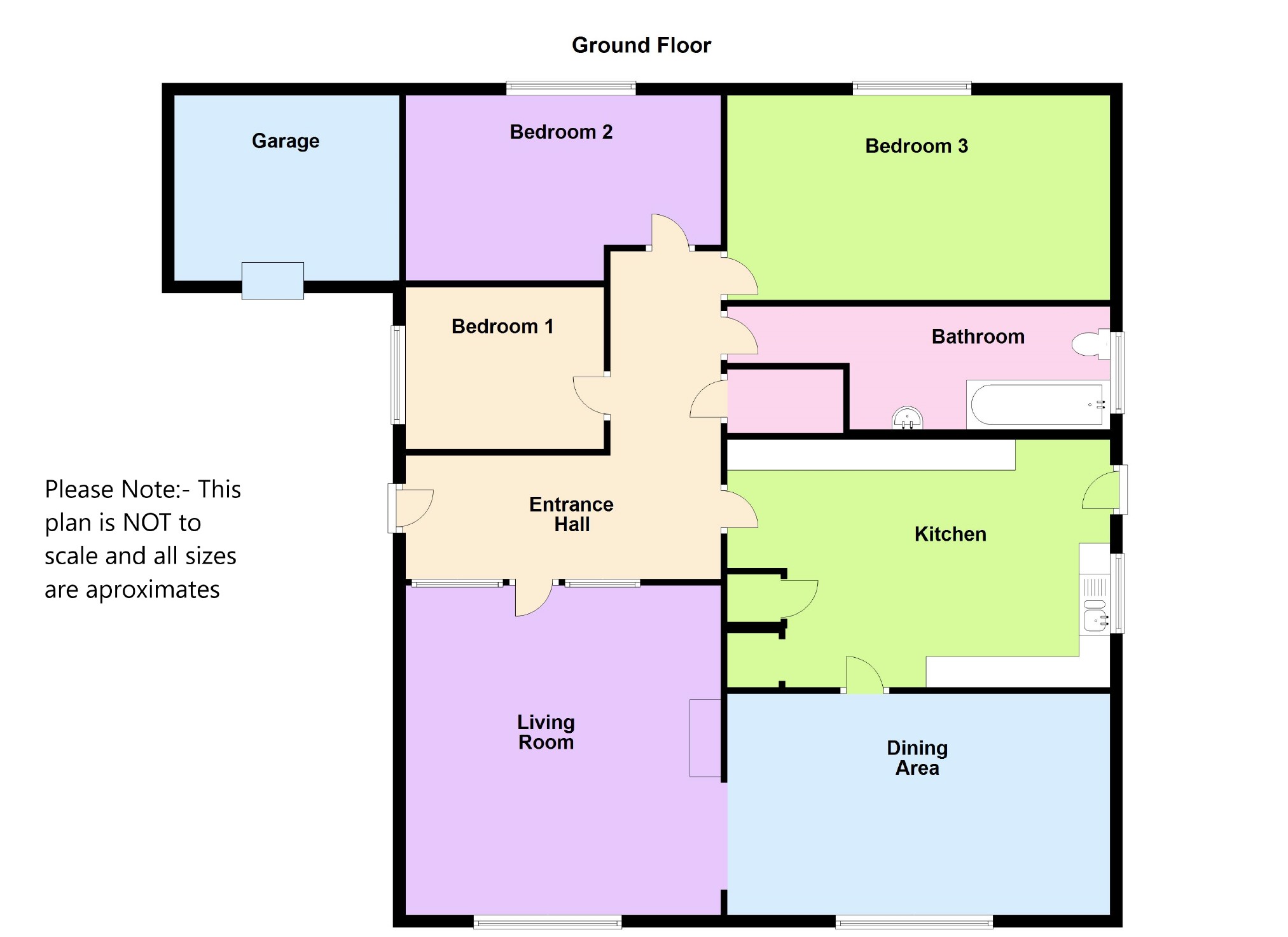 3 Bedrooms Detached bungalow for sale in Church Close, Bryncoch, Neath SA10