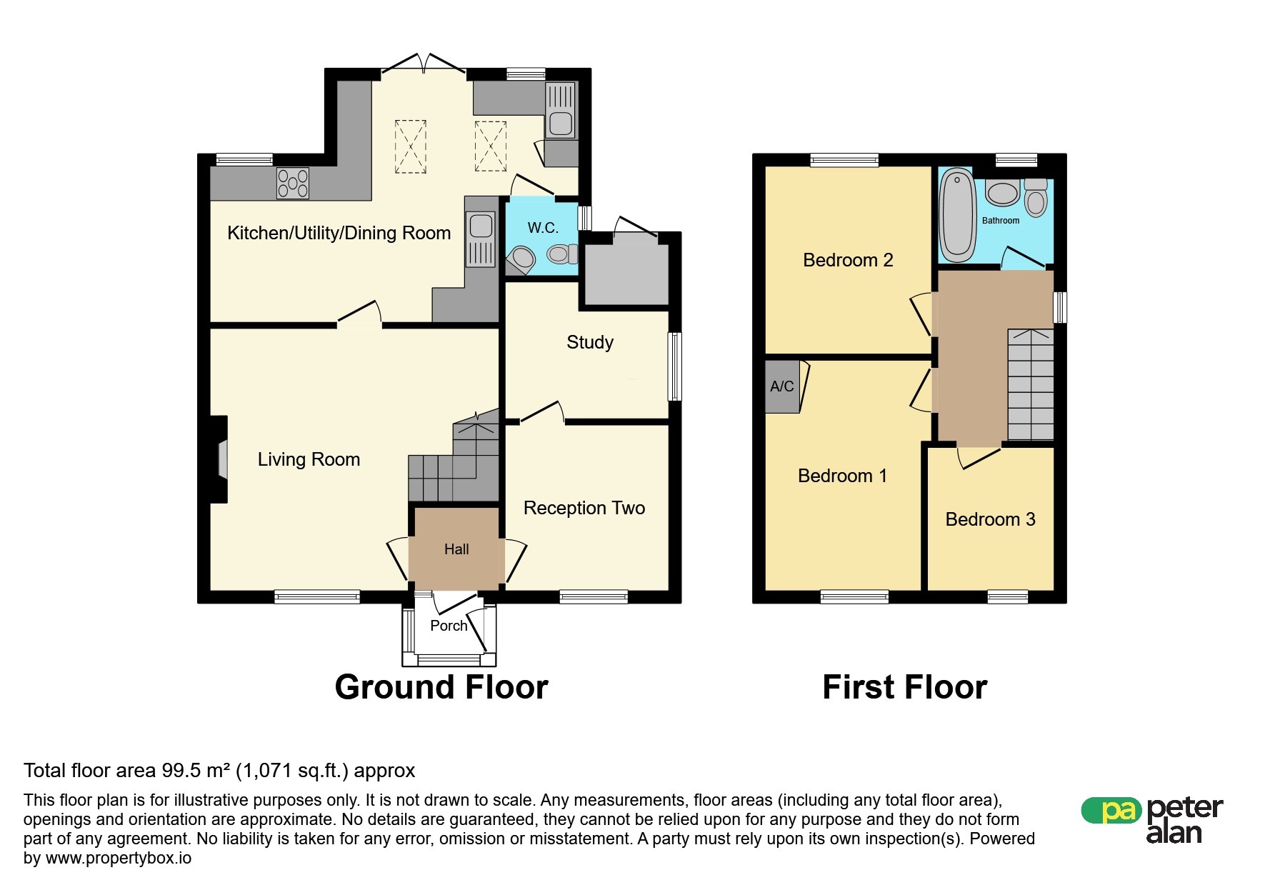 6, Tathan Crescent, Barry floorplan