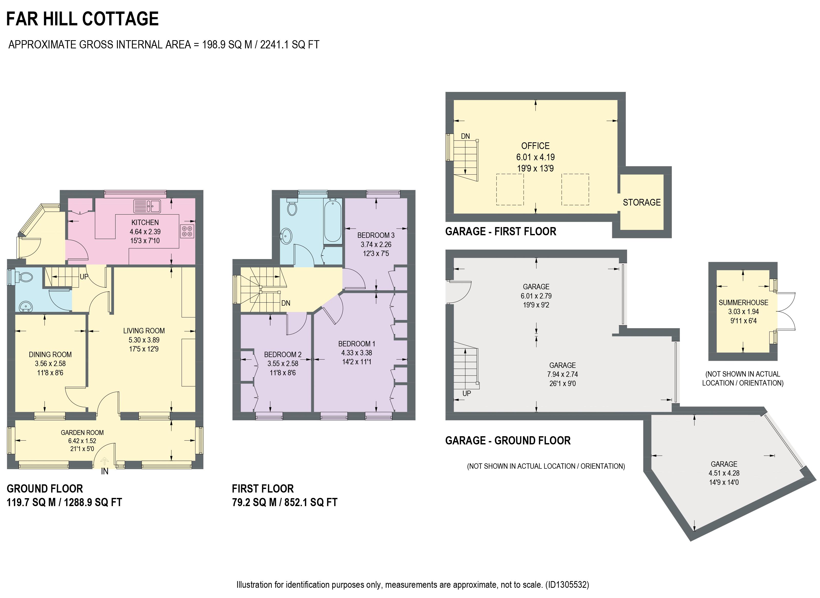 Far Hill Cottage, Far Hill, Chesterfield floorplan