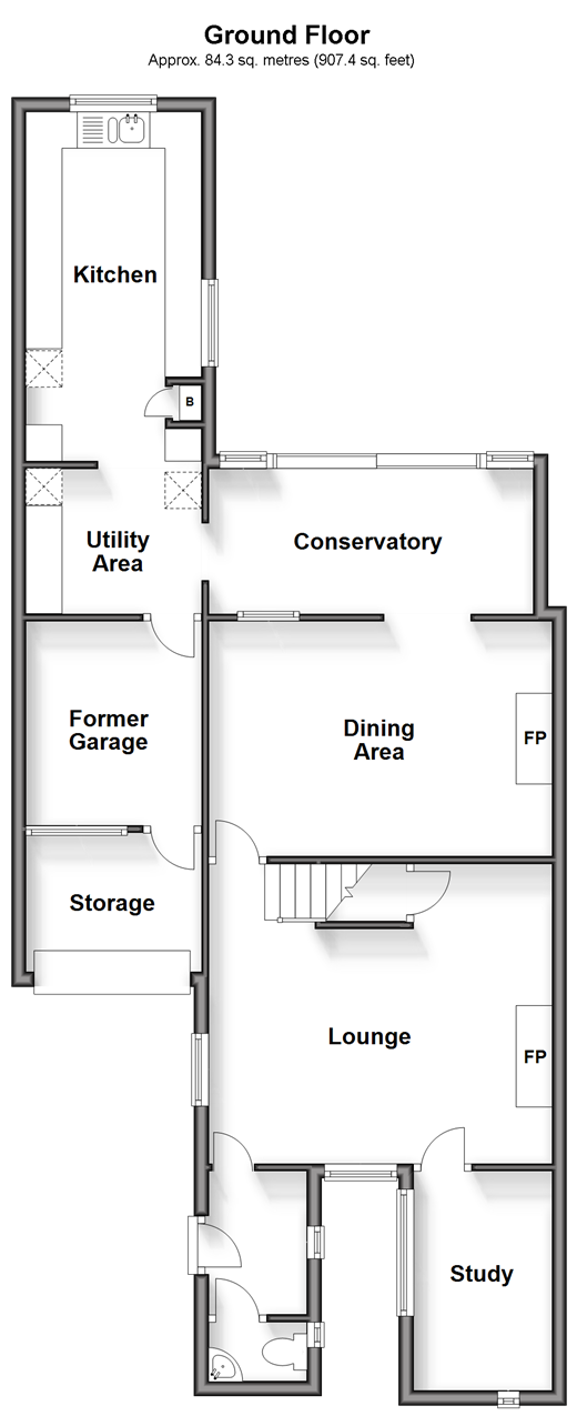 St. John's Road, New Romney, Kent TN28, 4 bedroom end terrace house for
