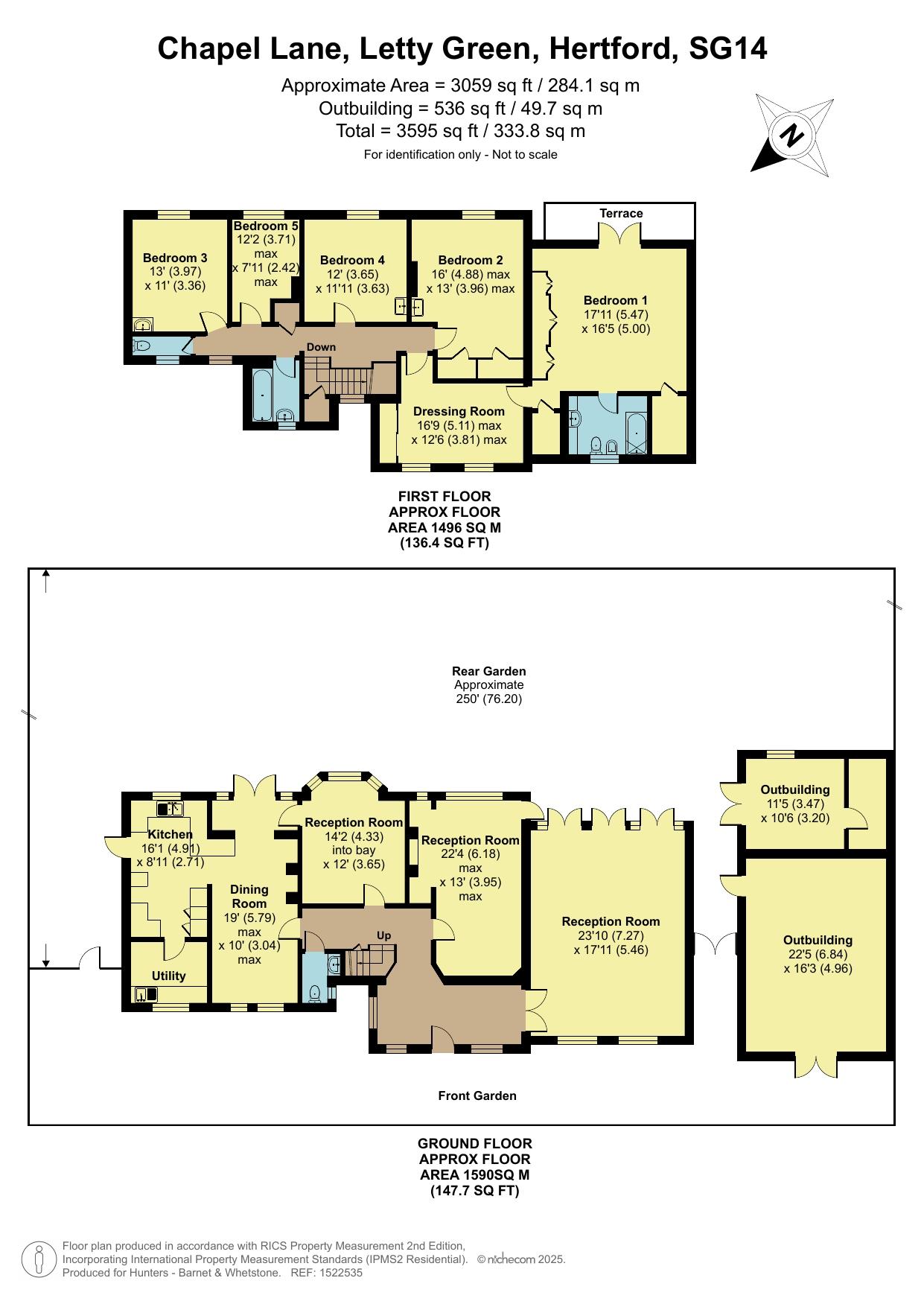 42, Chapel Lane, Hertford floorplan
