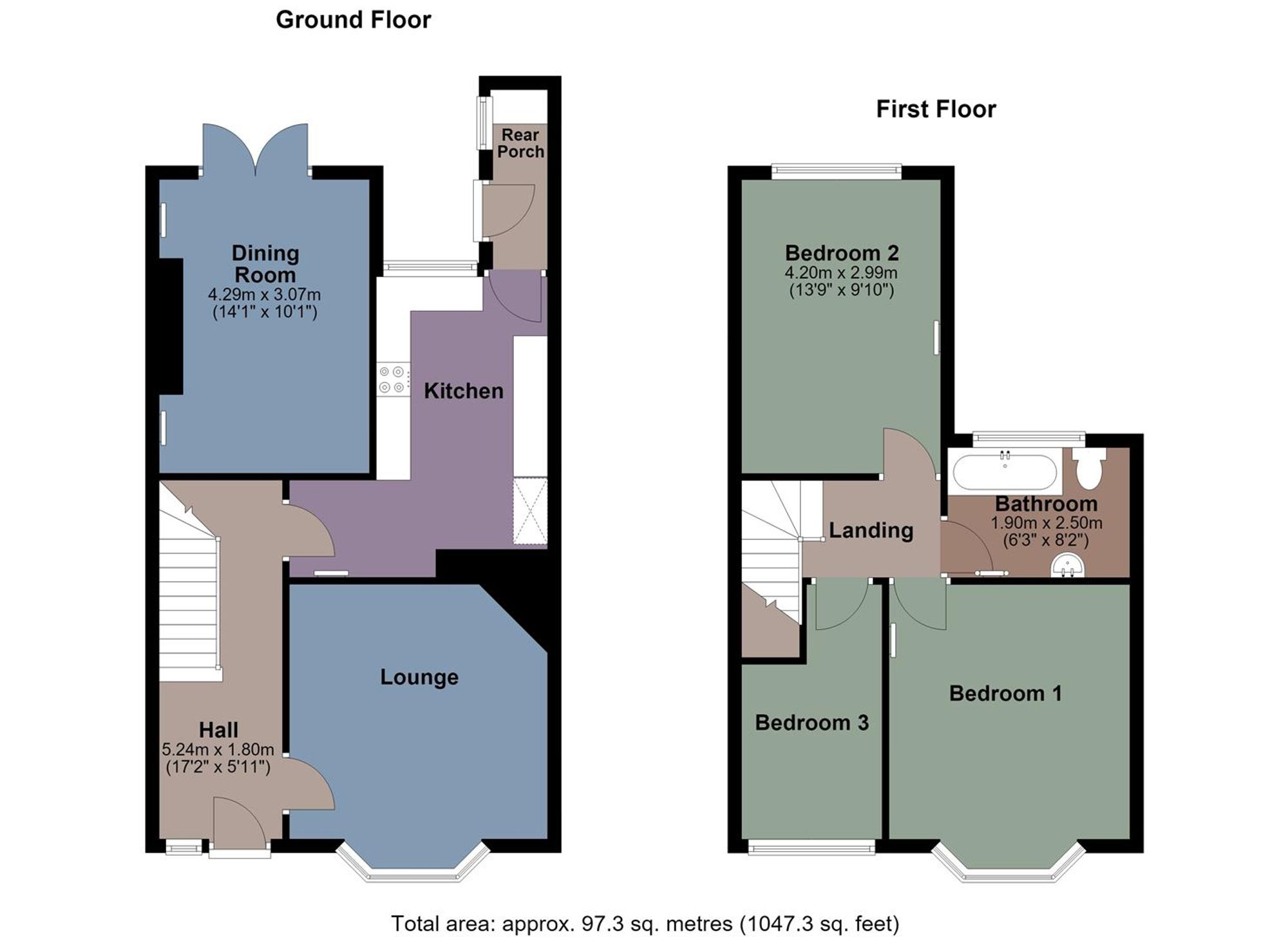 2, Eastbourne Grove, Swansea floorplan