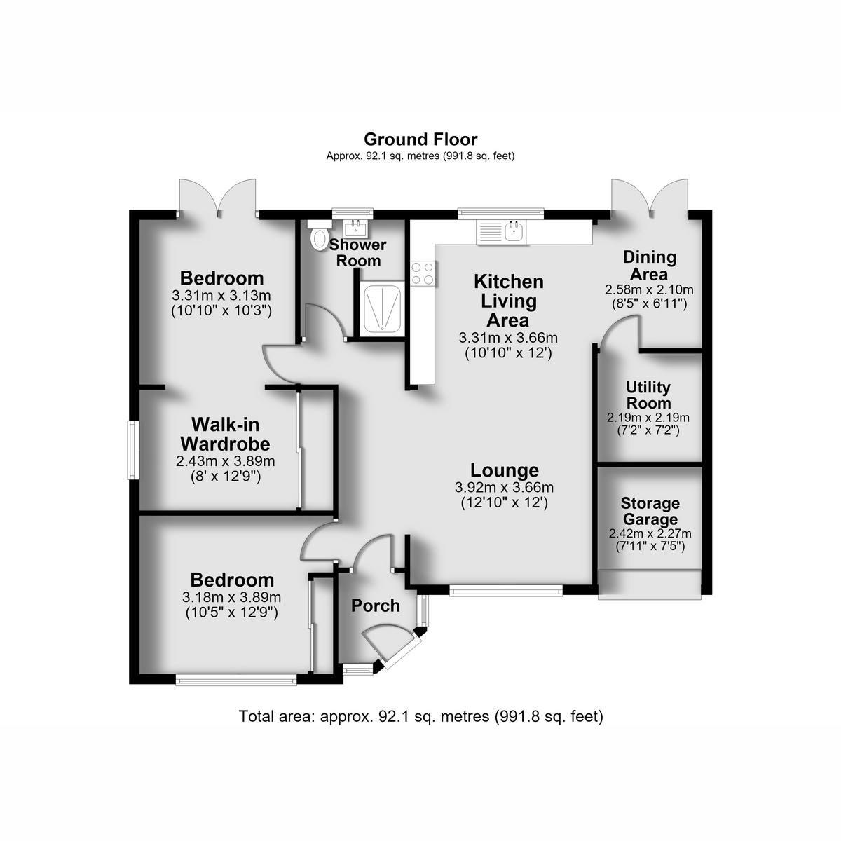 11, Brendon Drive, Kimberley floorplan