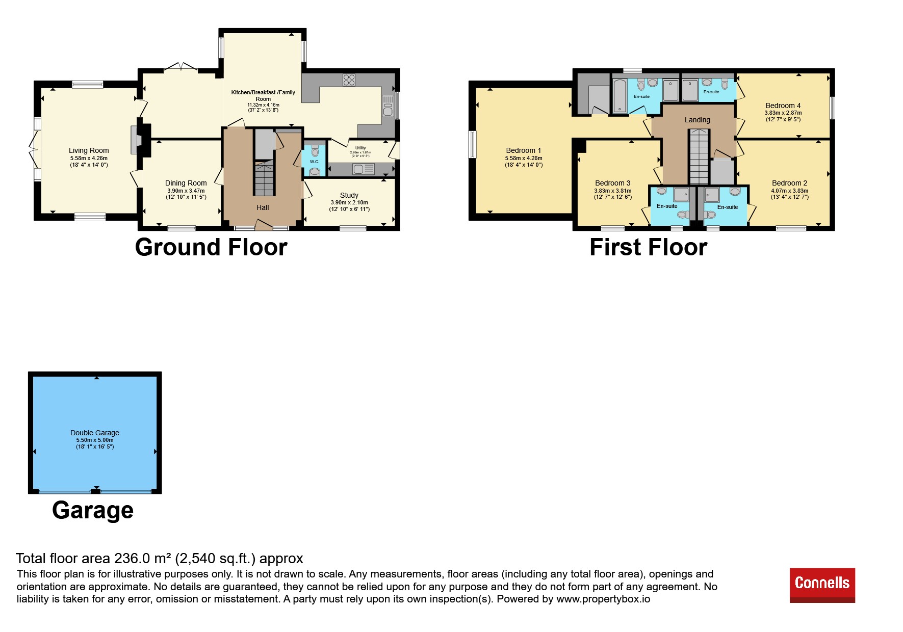 1, Fields View Close, Tadley floorplan