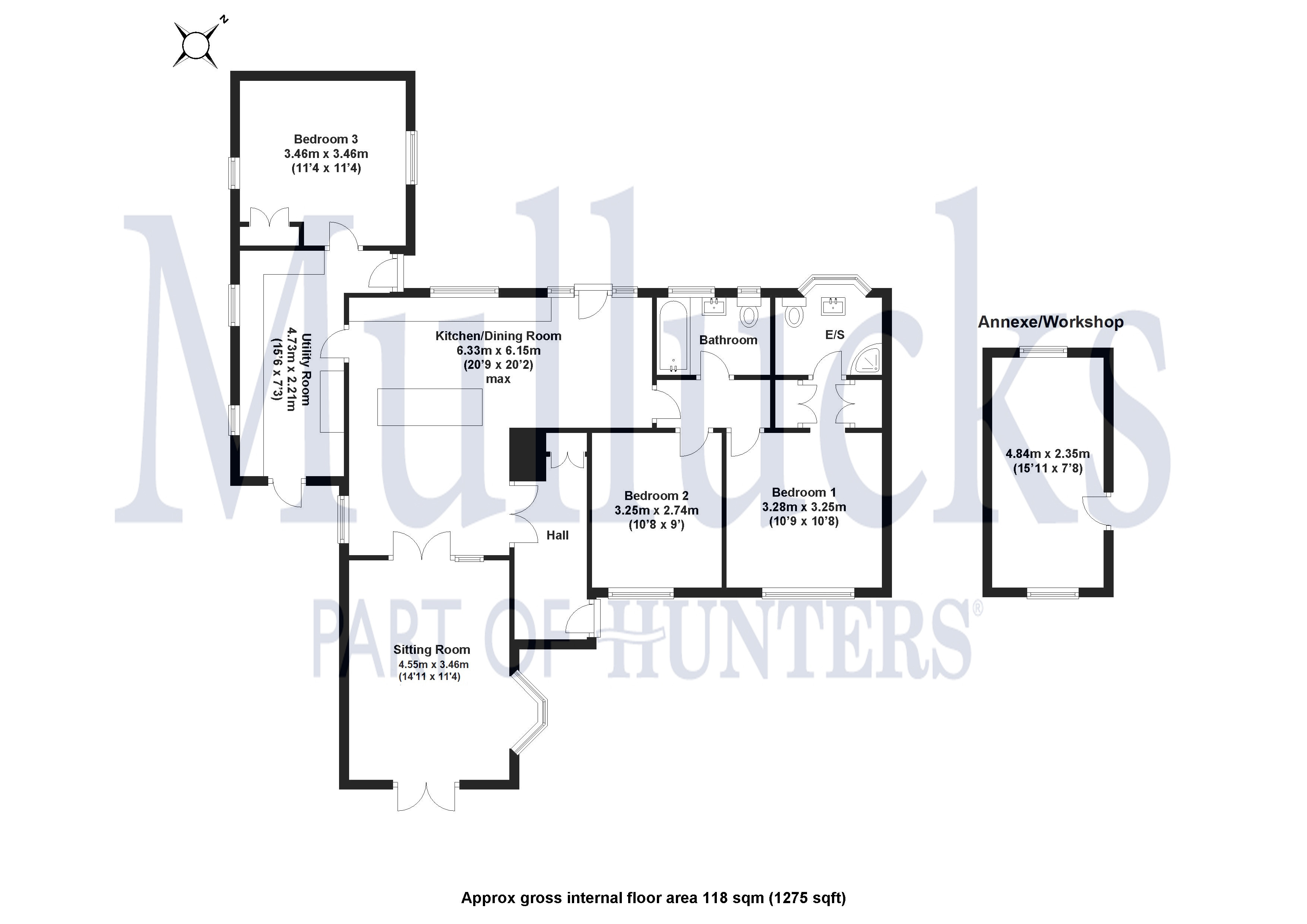 3 bed bungalow for sale in Barnfield, Wicken Bonhunt, Nr Saffron Walden