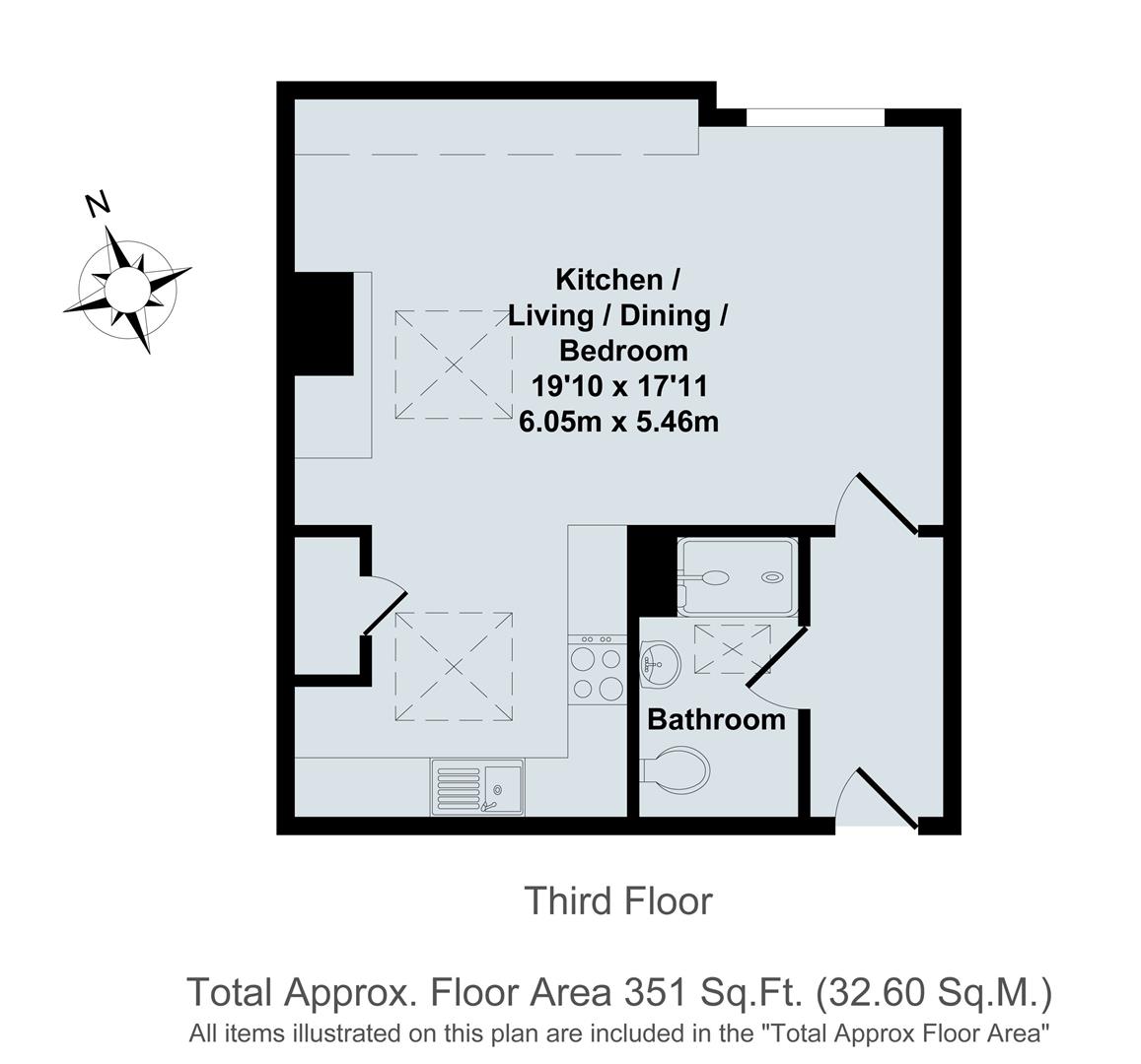 46 Stephenson House, 1, Thames Street, Oxford floorplan