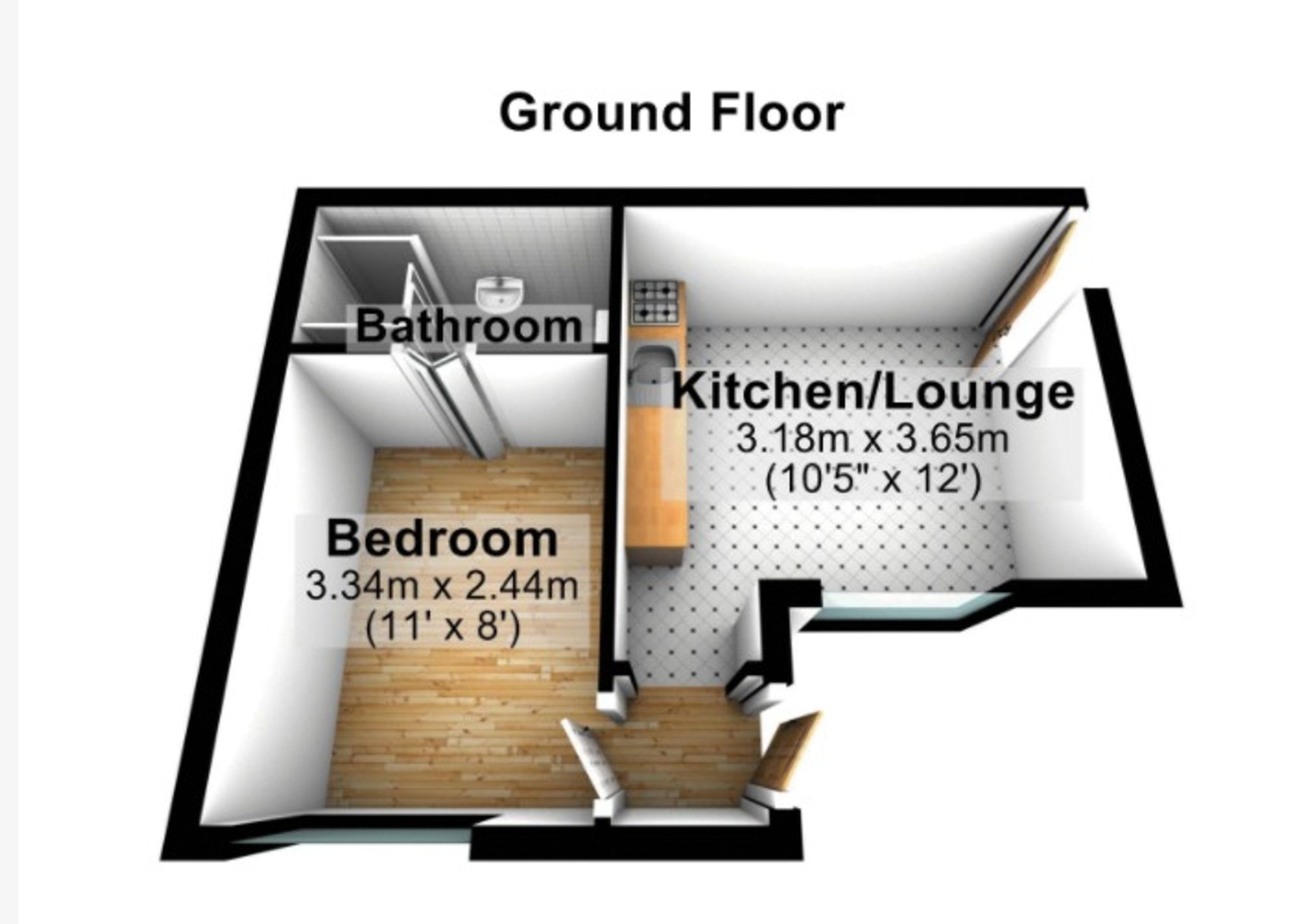 Flat 3 20 Youngs Park Road Youngs Park Road, Paignton, Paignton floorplan