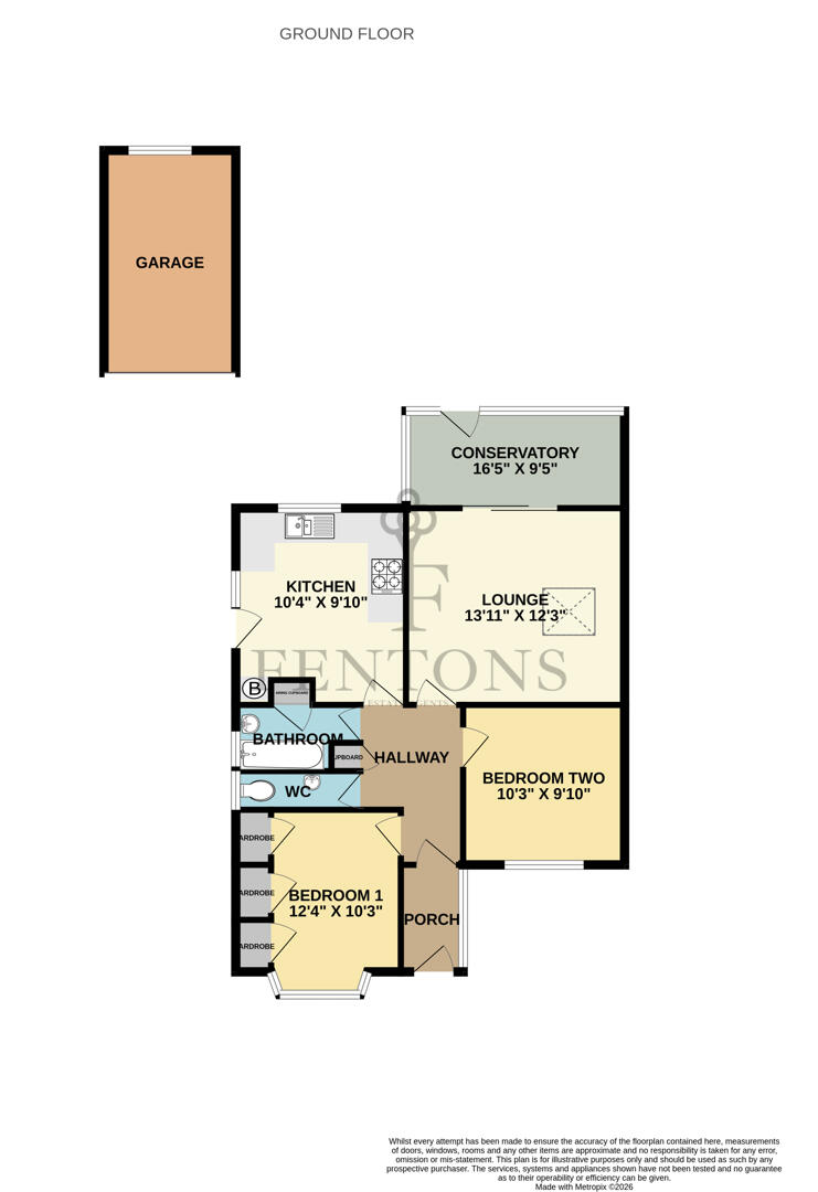 17, Walden Way, Frinton-On-Sea floorplan