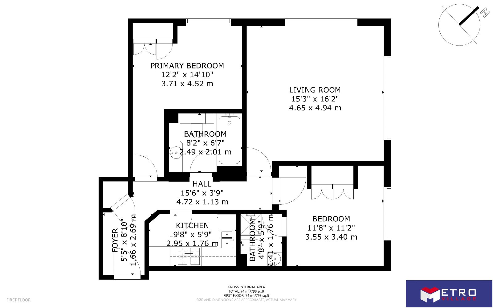 19, Leeside Court, London floorplan