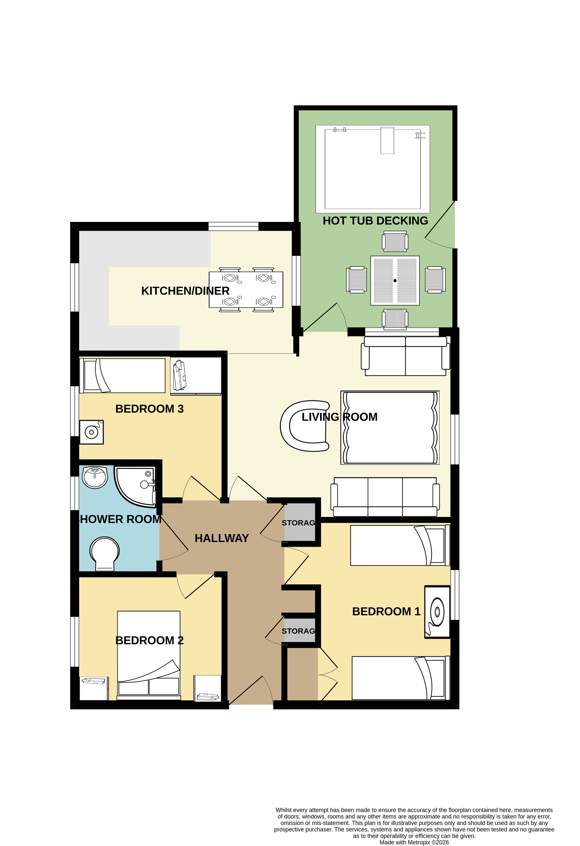 6, Eaglecroft, Hunters Quay, Hafton floorplan