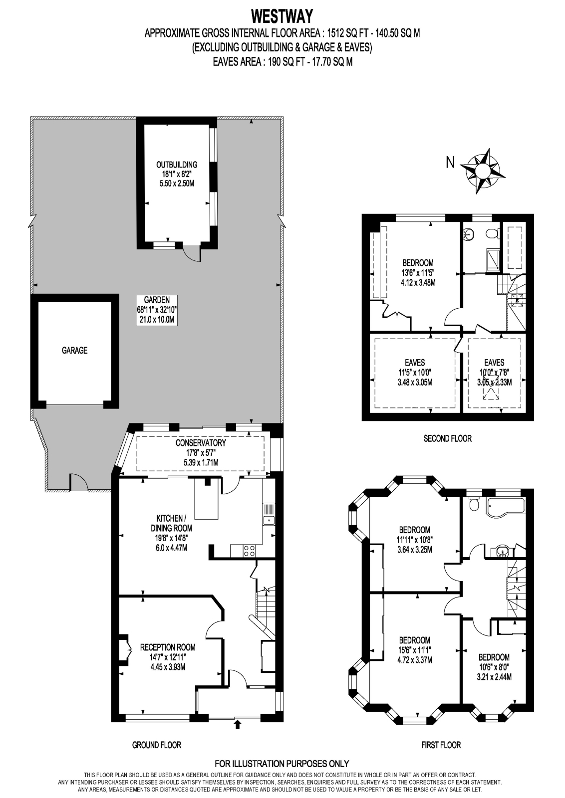 Westway, Raynes Park, SW20 floorplan
