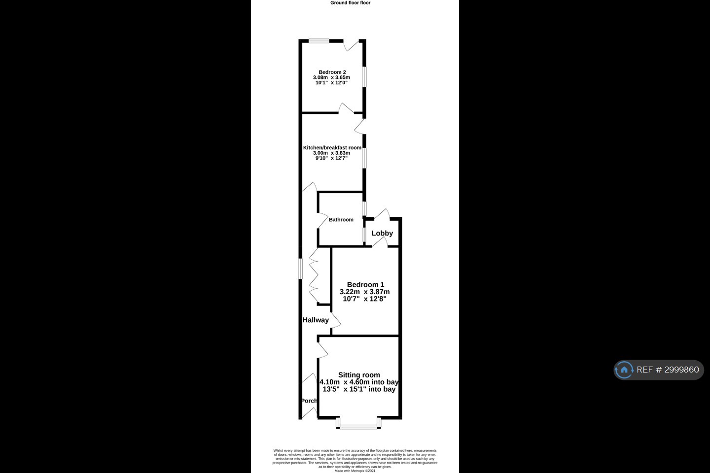 A Park Lane, Swindon floorplan