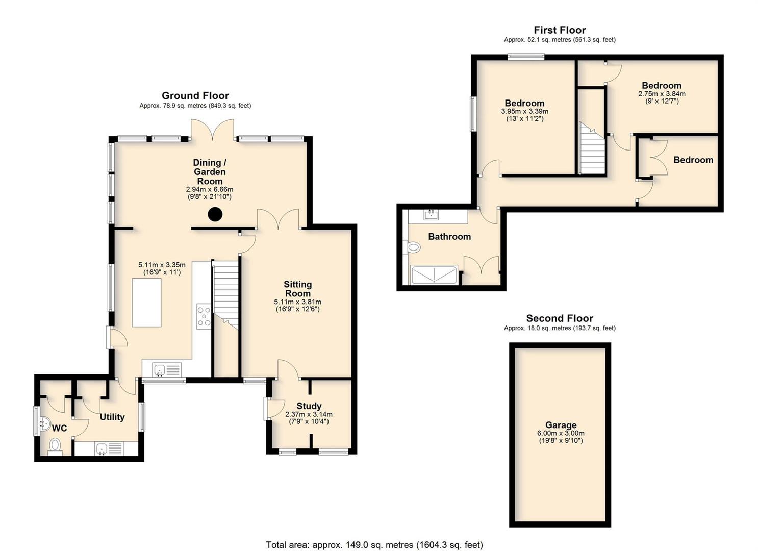 Well House, Rickinghall Road, Hinderclay floorplan