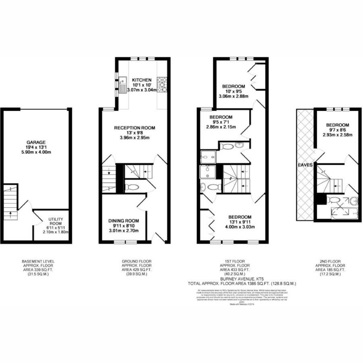 3C, Burney Avenue, Surbiton floorplan