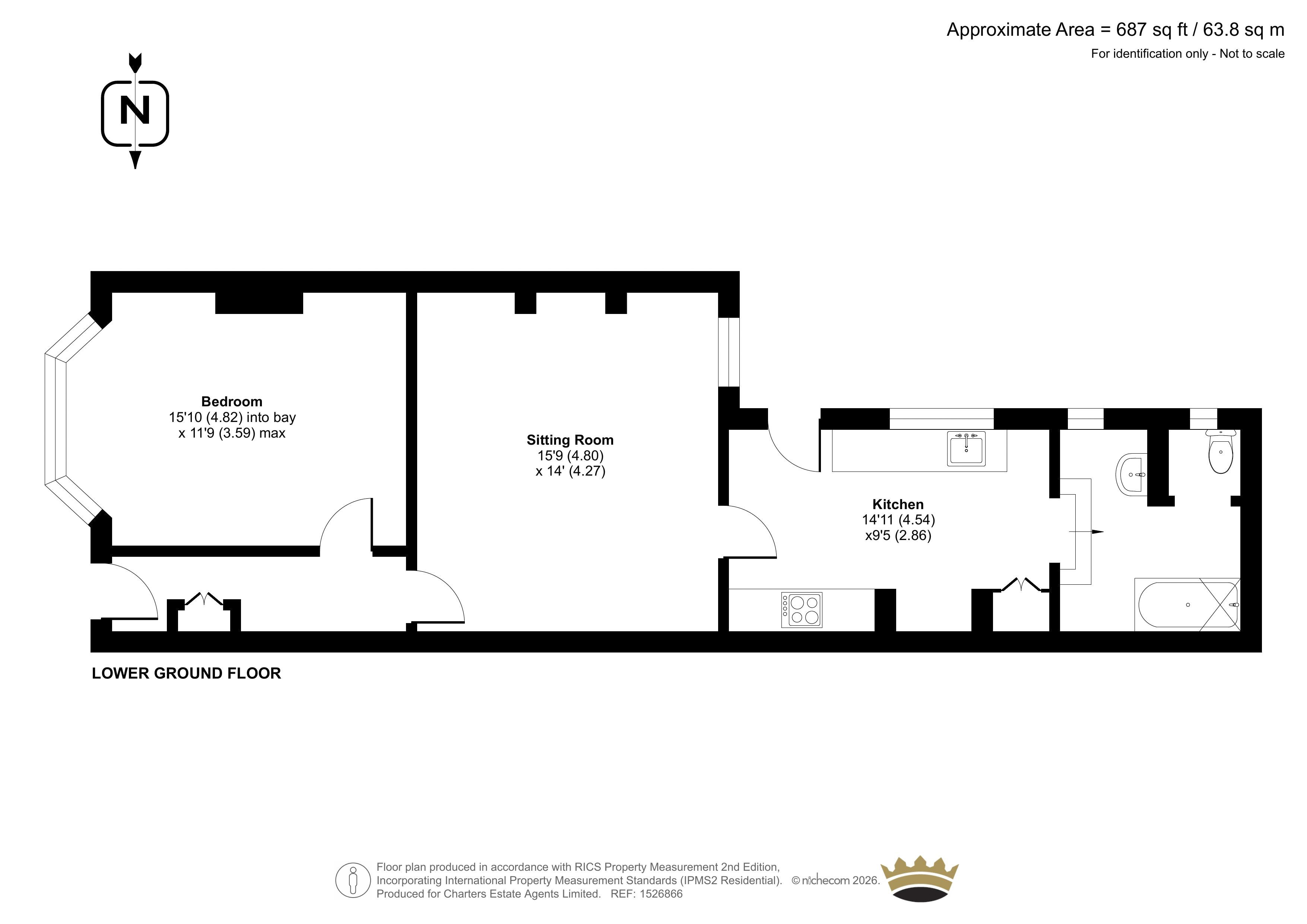 2A,, Prestonville Road, East Sussex floorplan