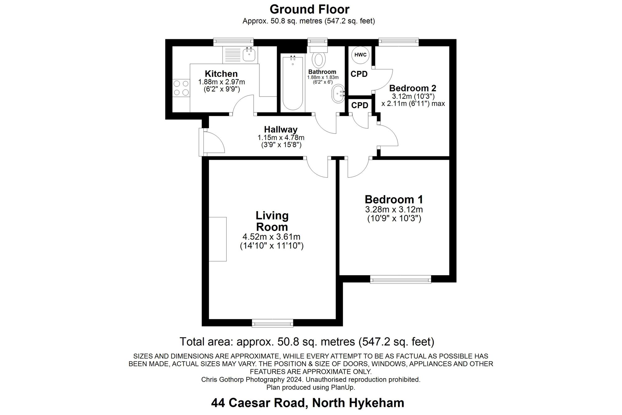 44 Caesar Road, Lincoln floorplan