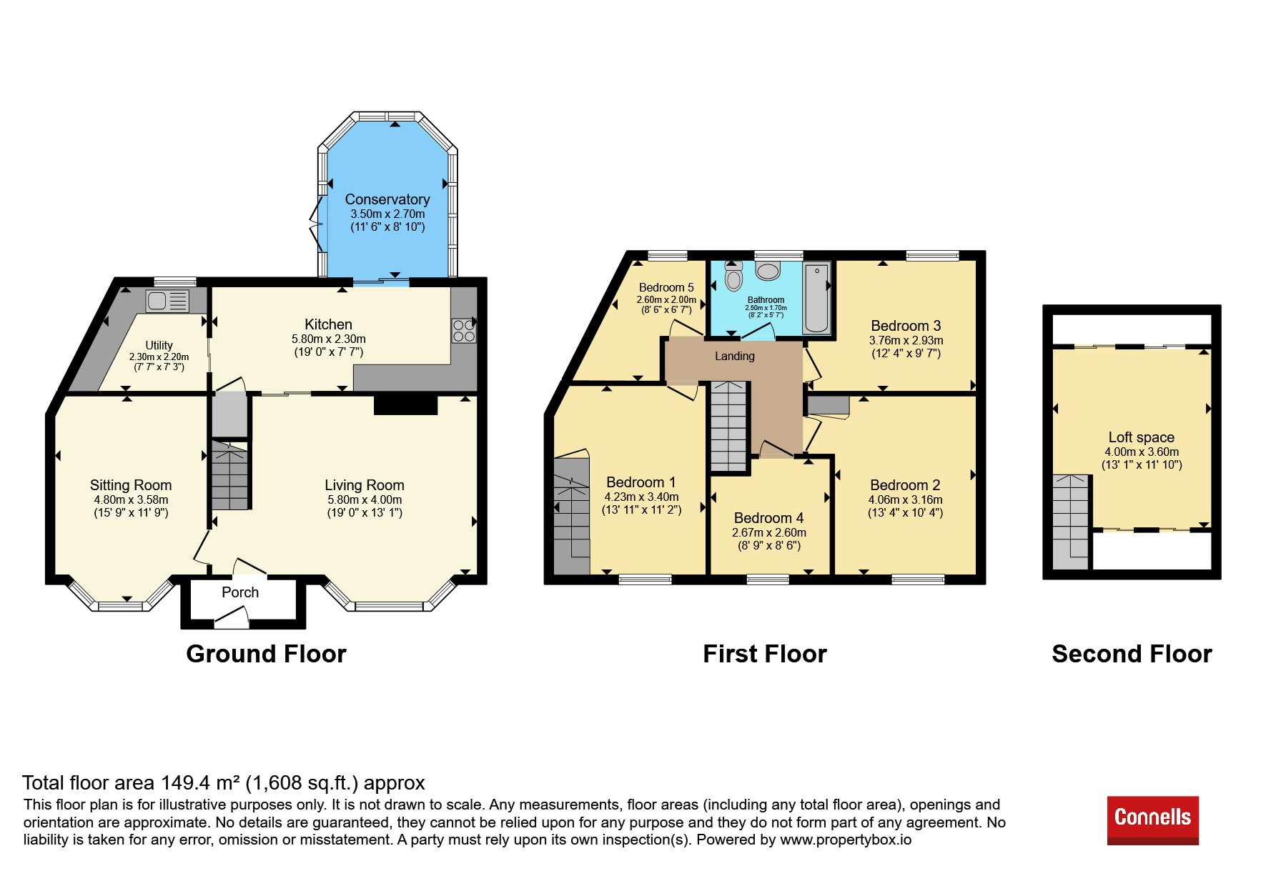 9, Selby Way, Walsall floorplan