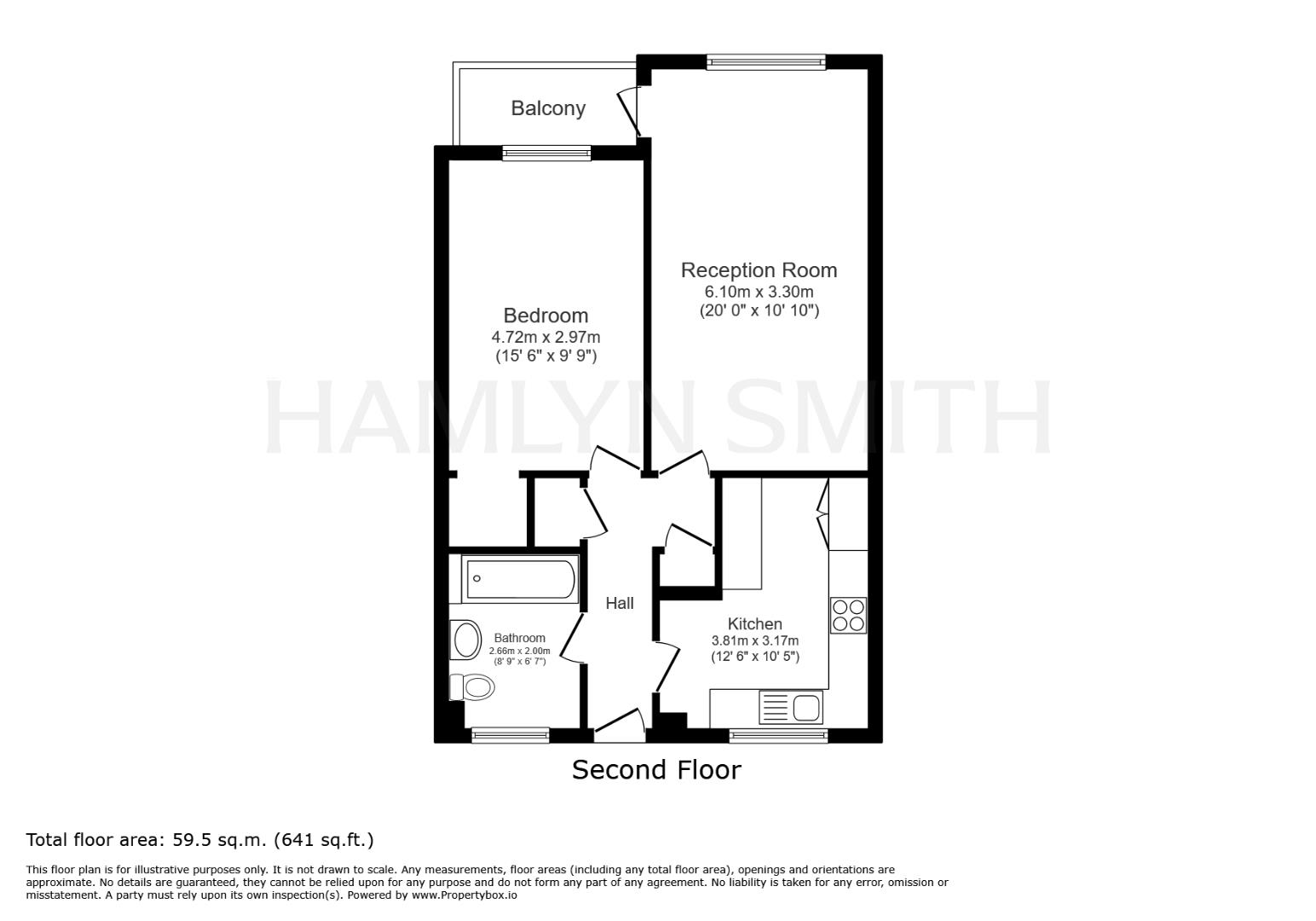 37 Greenways, Highlands Road, Portslade floorplan