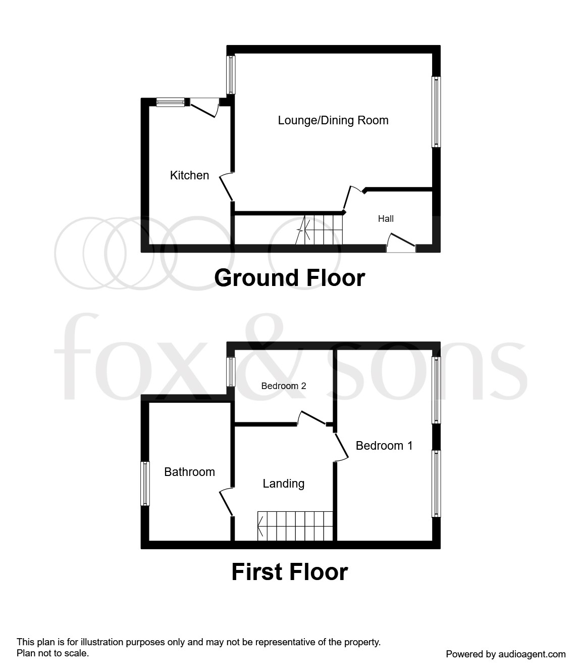 2 Bedrooms Terraced house for sale in Dursley Road, Eastbourne BN22