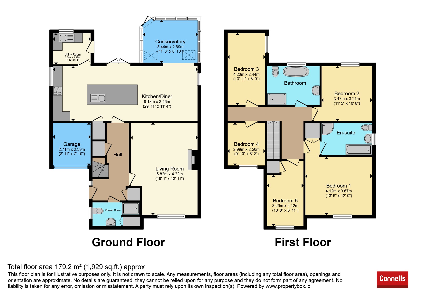 14, Bewcastle Close, Bedford floorplan