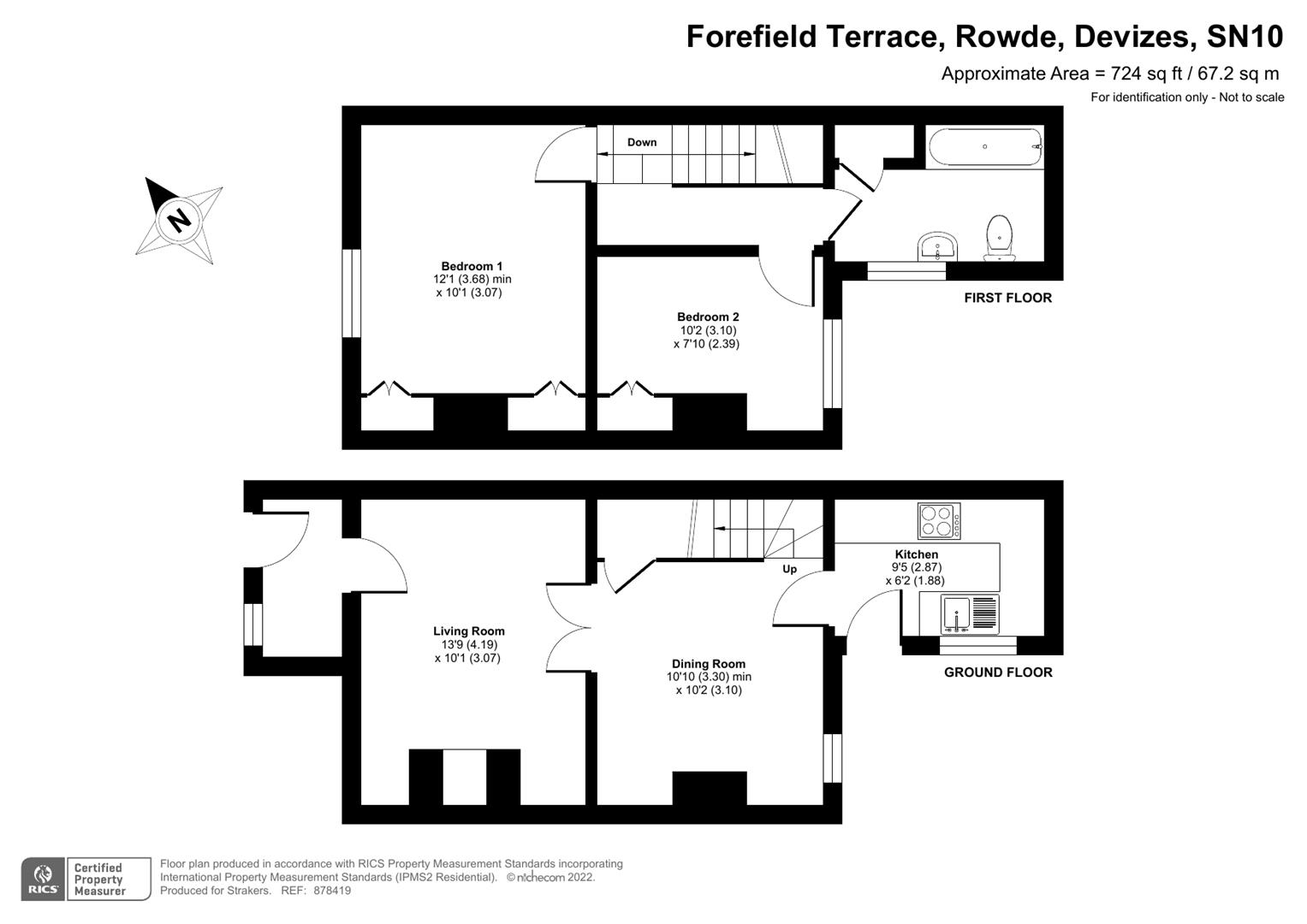 1, Forefield Terrace, Rowde floorplan